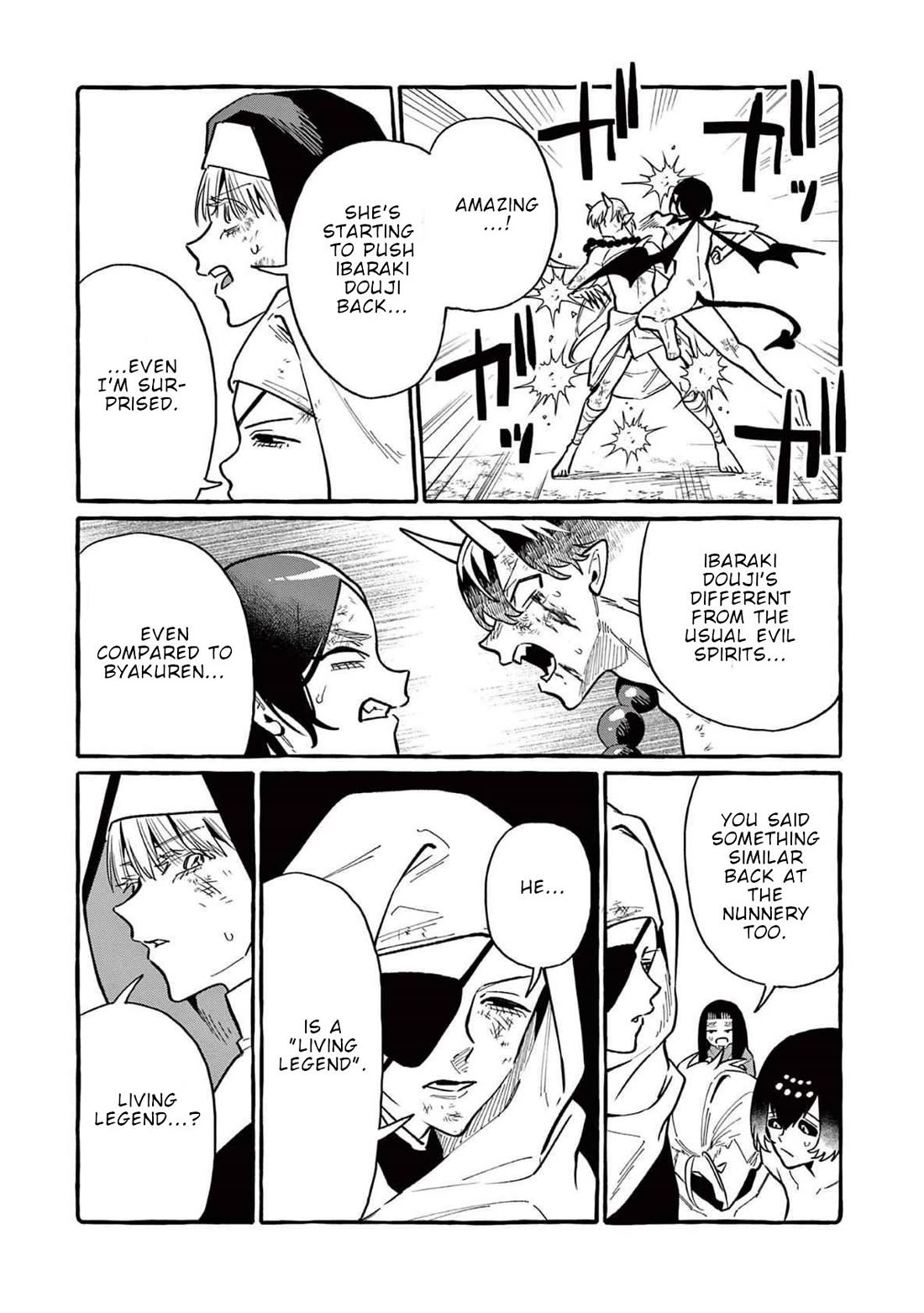 Ushiro no Shoumen Kamui-san Chapter 74 page 10 - Chapter 74: Ibaraki Douji 3