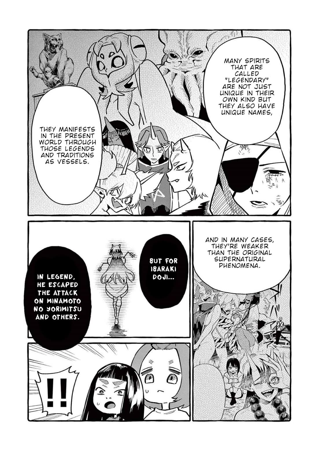 Ushiro no Shoumen Kamui-san Chapter 74 page 11 - Chapter 74: Ibaraki Douji 3