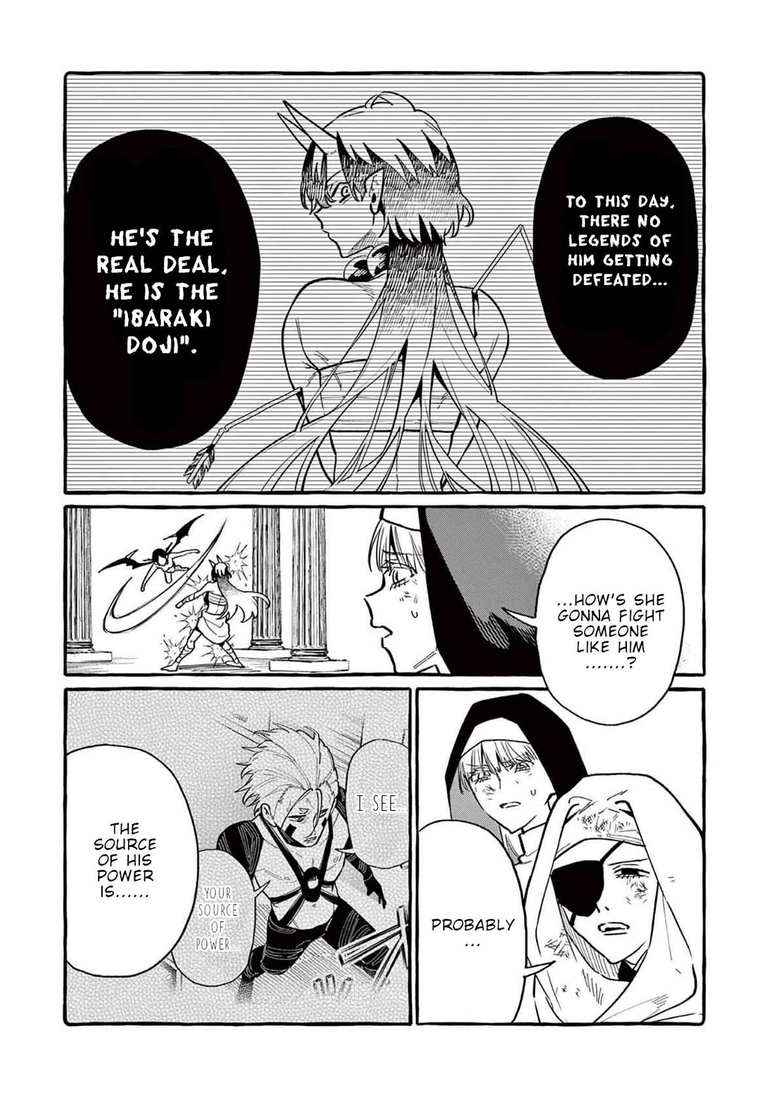 Ushiro no Shoumen Kamui-san Chapter 74 page 12 - Chapter 74: Ibaraki Douji 3