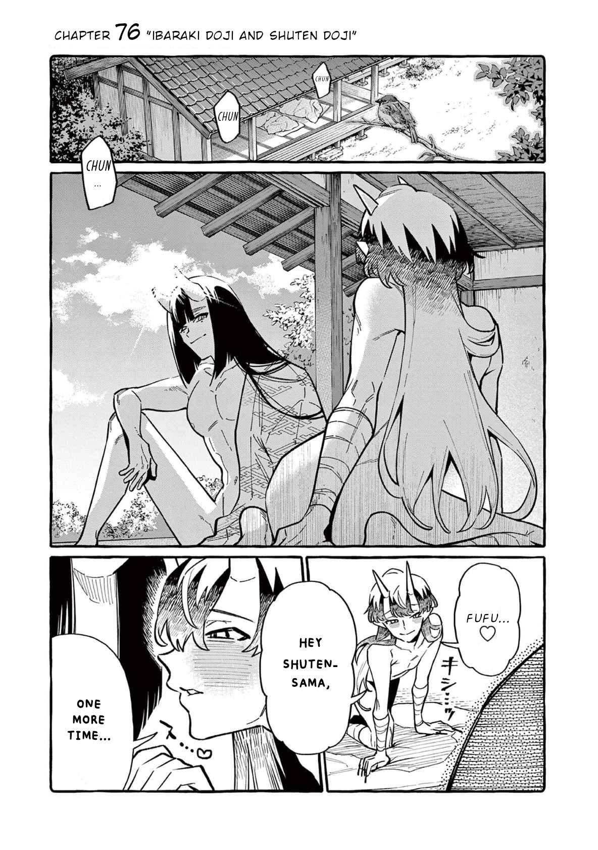 Ushiro no Shoumen Kamui-san Chapter 76 page 2 - Chapter 76: Ibaraki Doji and Shuten Doji