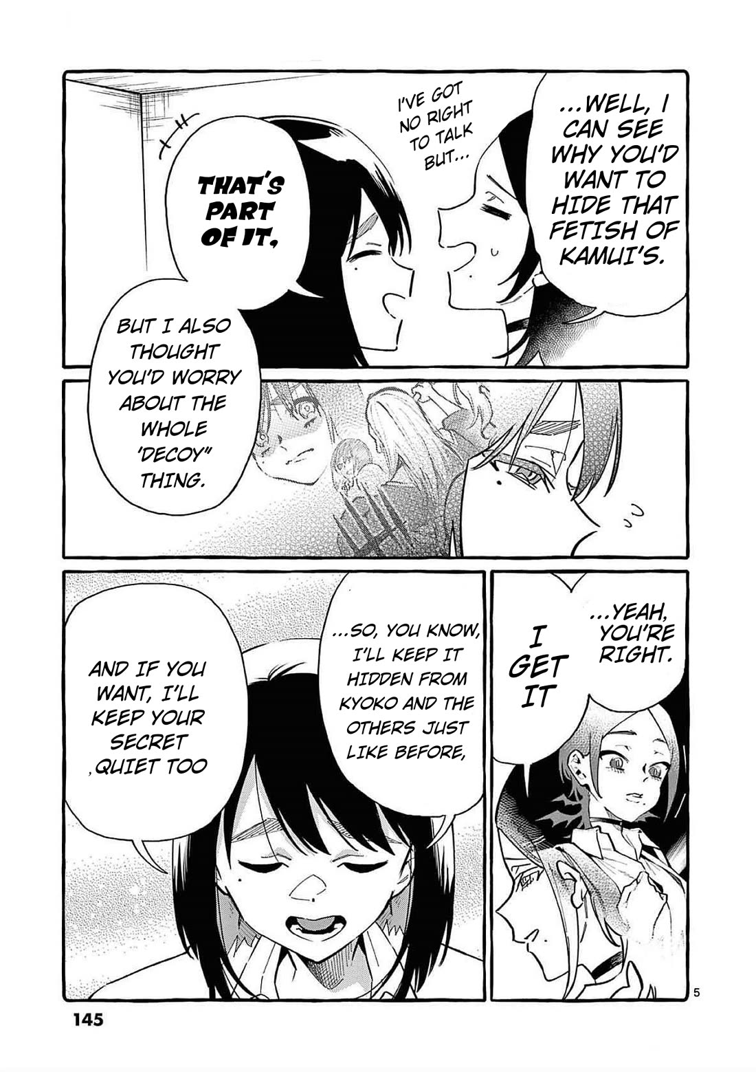 Ushiro no Shoumen Kamui-san Chapter 77 page 5 - Chapter 77: Nurikabe