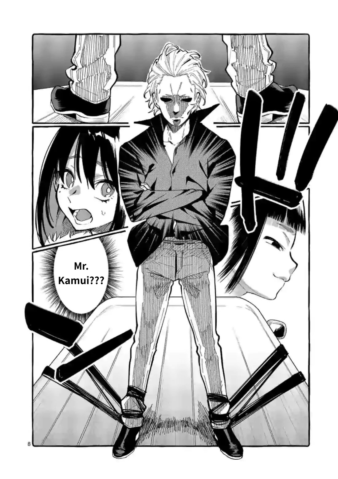 Ushiro no Shoumen Kamui-san Chapter 9 page 8 - Chapter 9