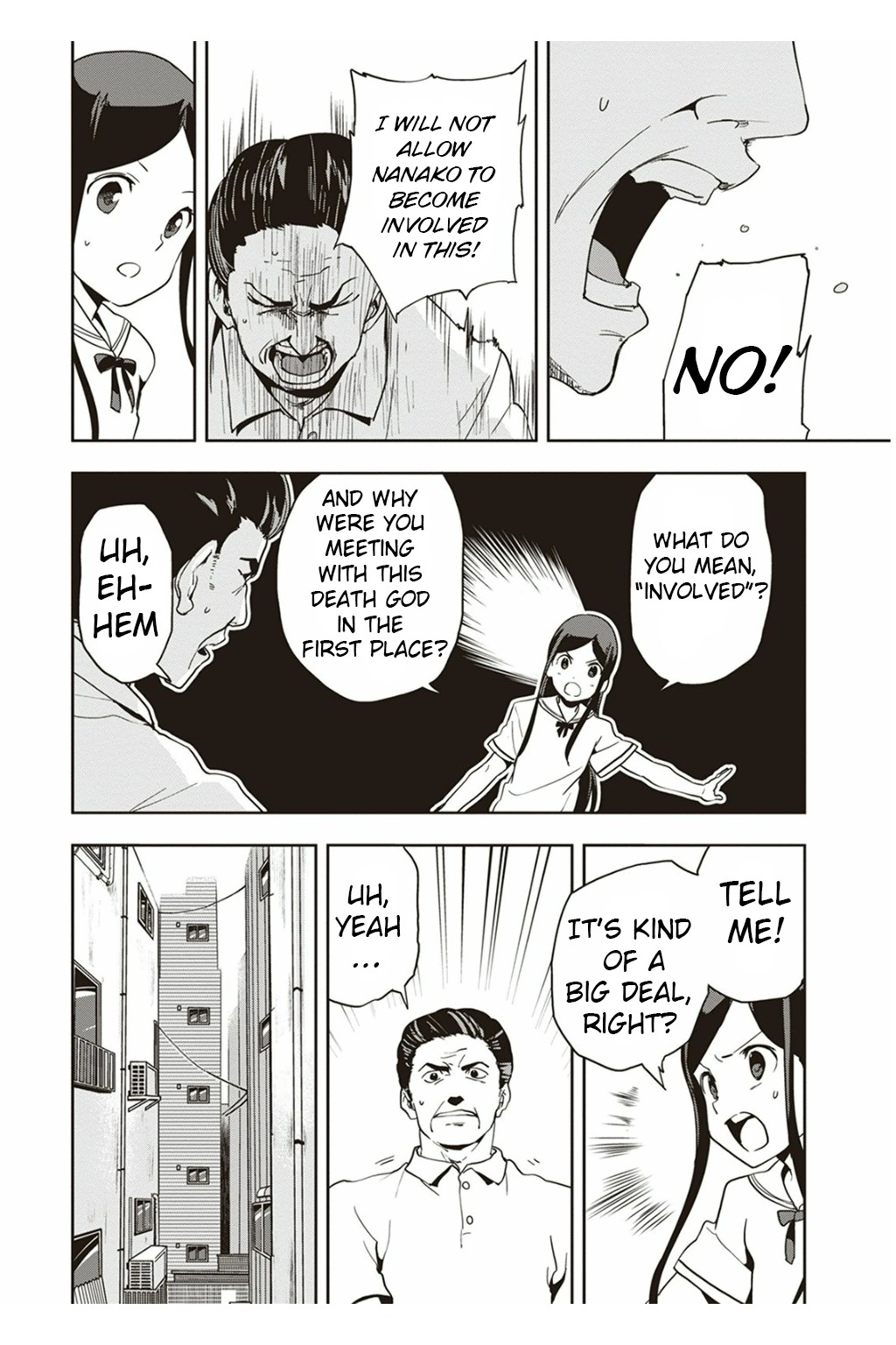 Ushiro - The Somber God of Death Chapter 3 page 13 - Chapter 3