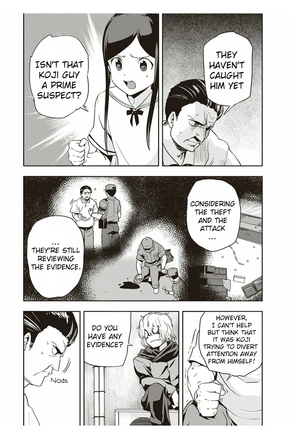 Ushiro - The Somber God of Death Chapter 4 page 3 - Chapter 4