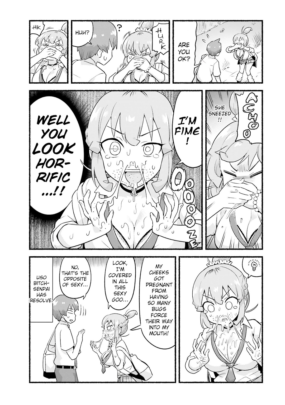 Uso-Bitch Senpai Chapter 1 page 10 - Chapter 1