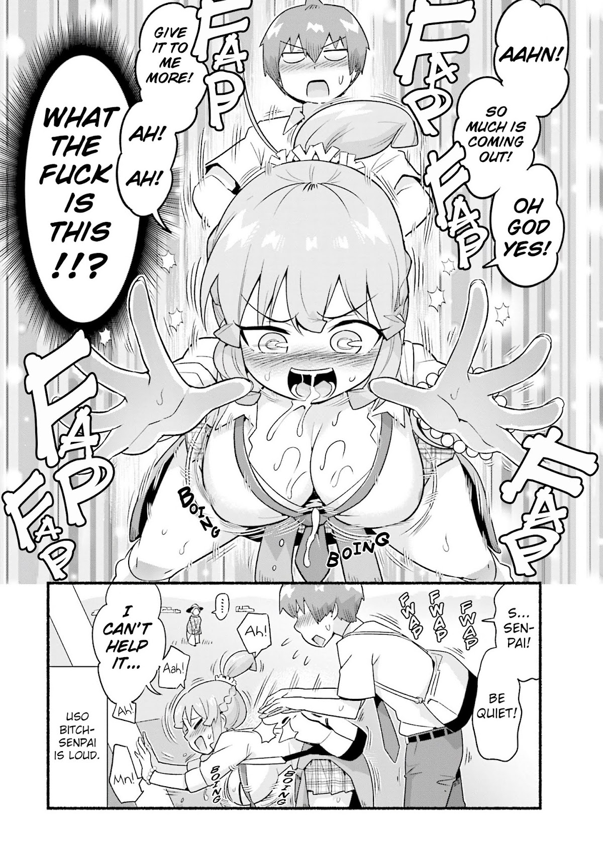 Uso-Bitch Senpai Chapter 1 page 13 - Chapter 1