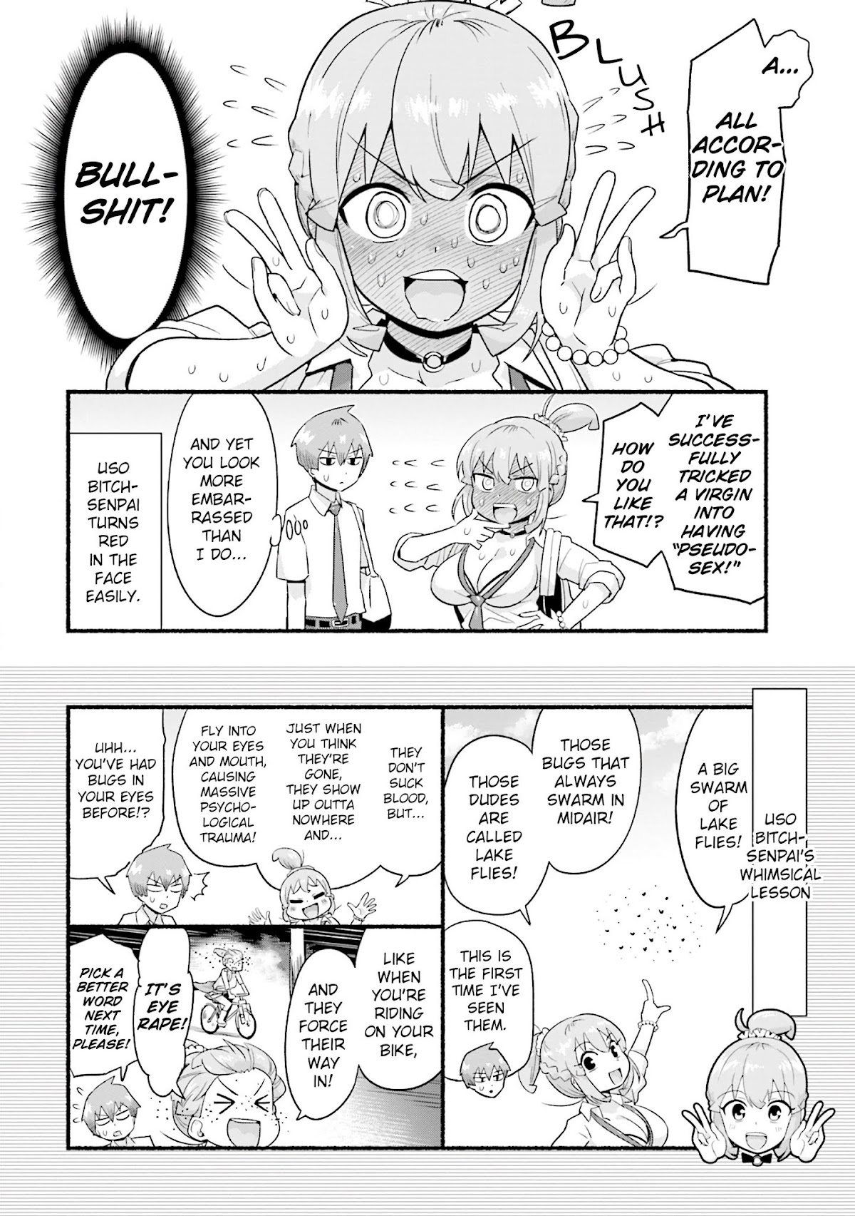 Uso-Bitch Senpai Chapter 1 page 15 - Chapter 1