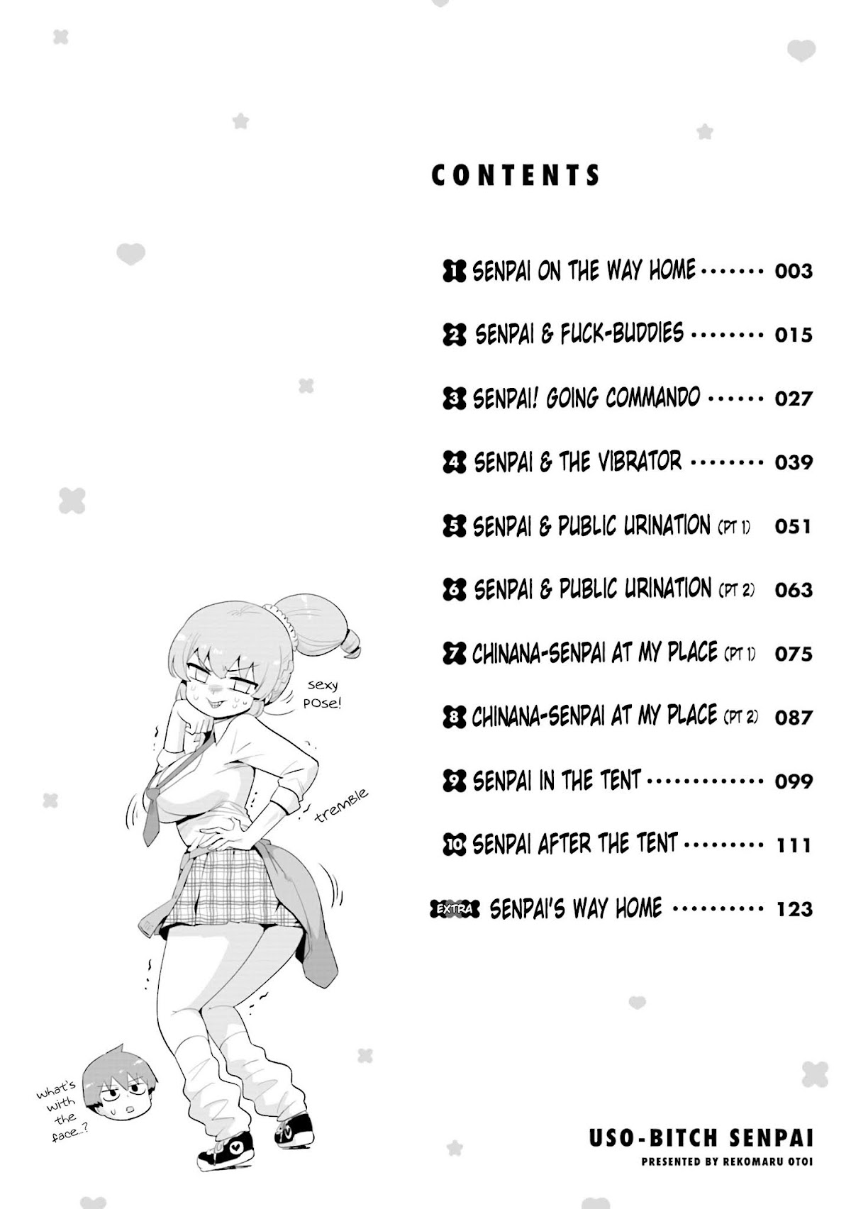 Uso-Bitch Senpai Chapter 1 page 3 - Chapter 1