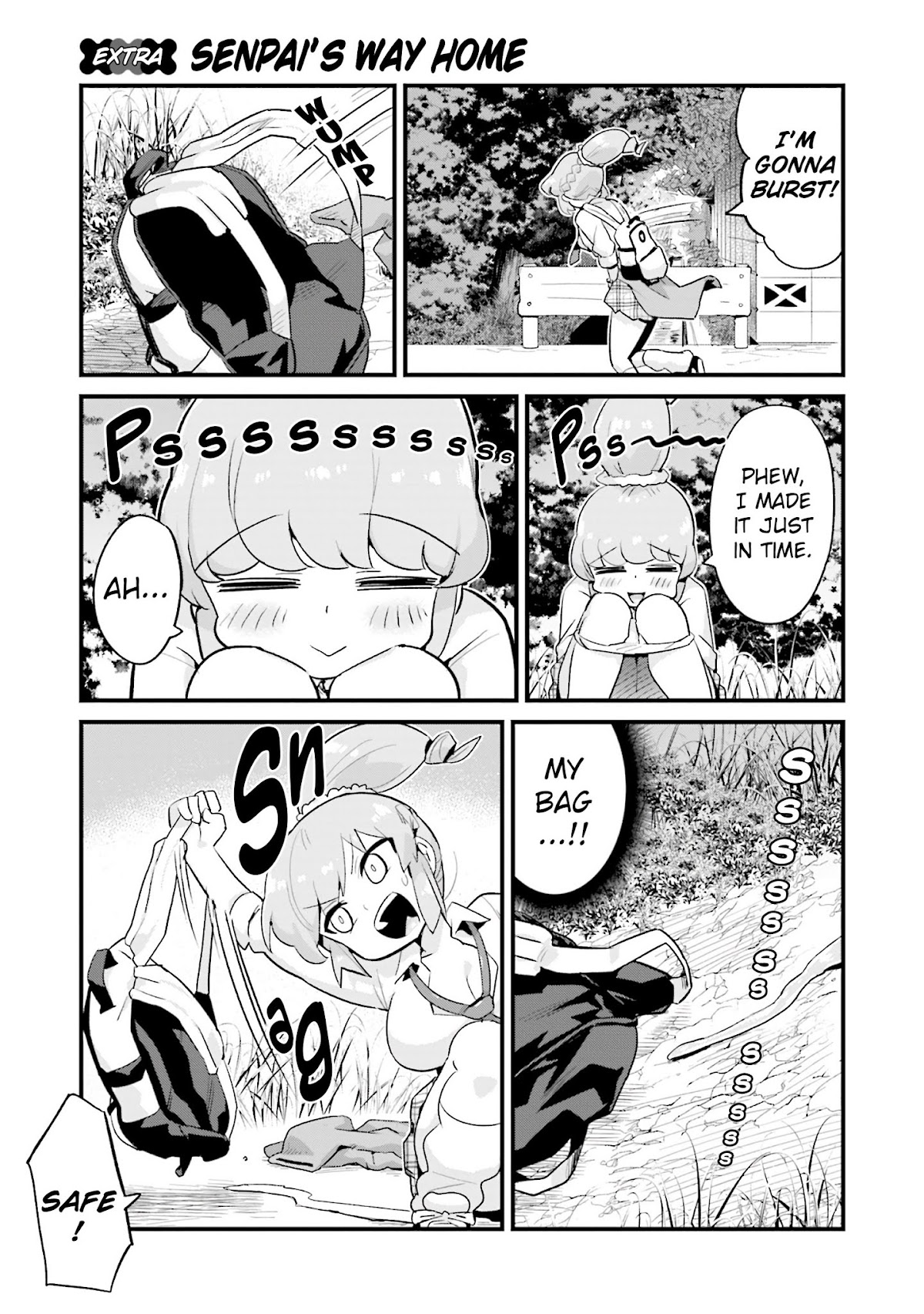 Uso-Bitch Senpai Chapter 10.5 page 1 - Chapter 10.5