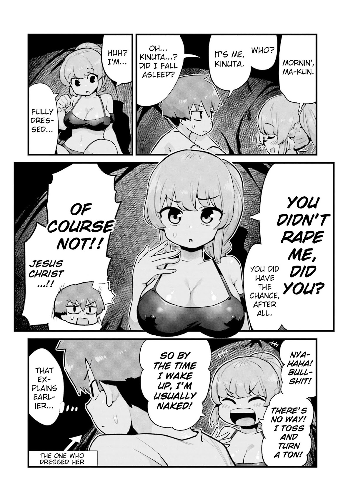 Uso-Bitch Senpai Chapter 10 page 8 - Chapter 10