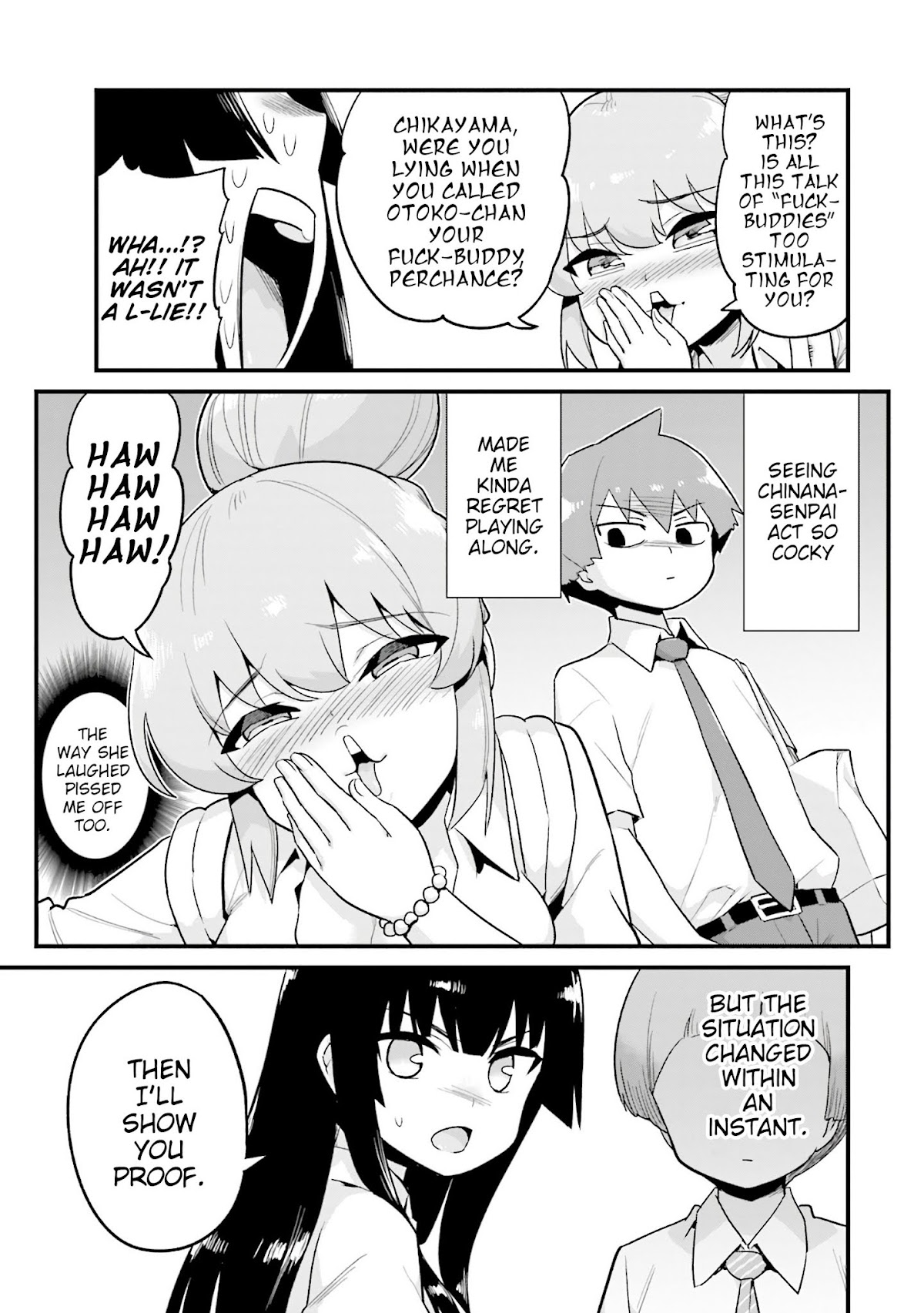 Uso-Bitch Senpai Chapter 11 page 11 - Chapter 11