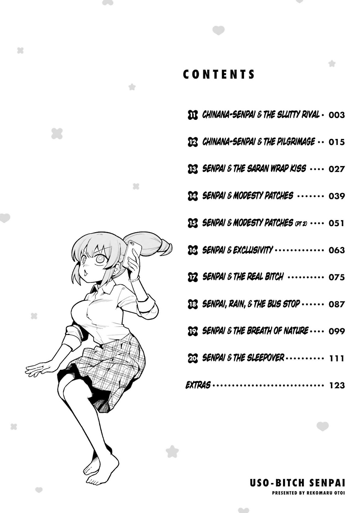 Uso-Bitch Senpai Chapter 11 page 4 - Chapter 11