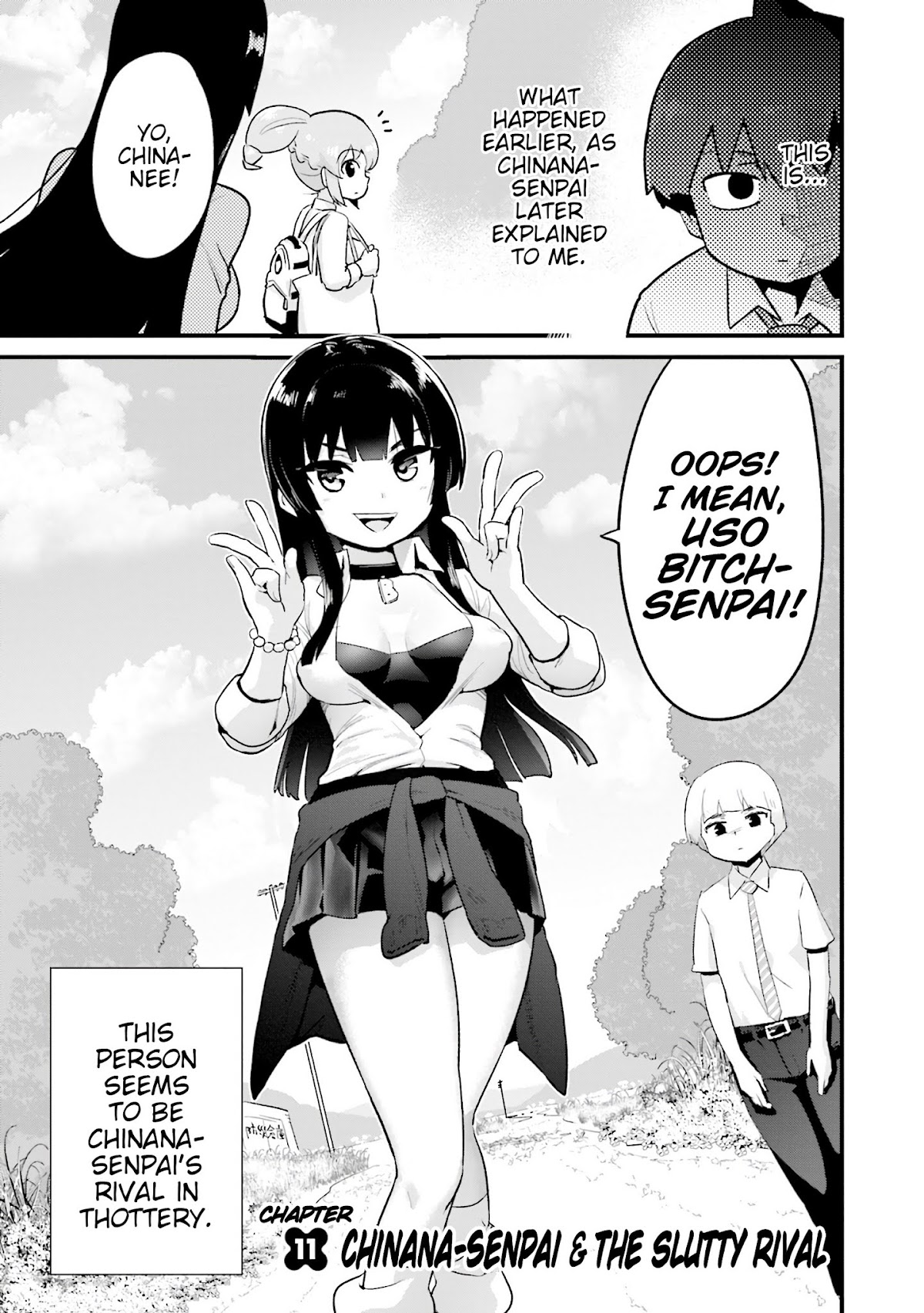 Uso-Bitch Senpai Chapter 11 page 5 - Chapter 11
