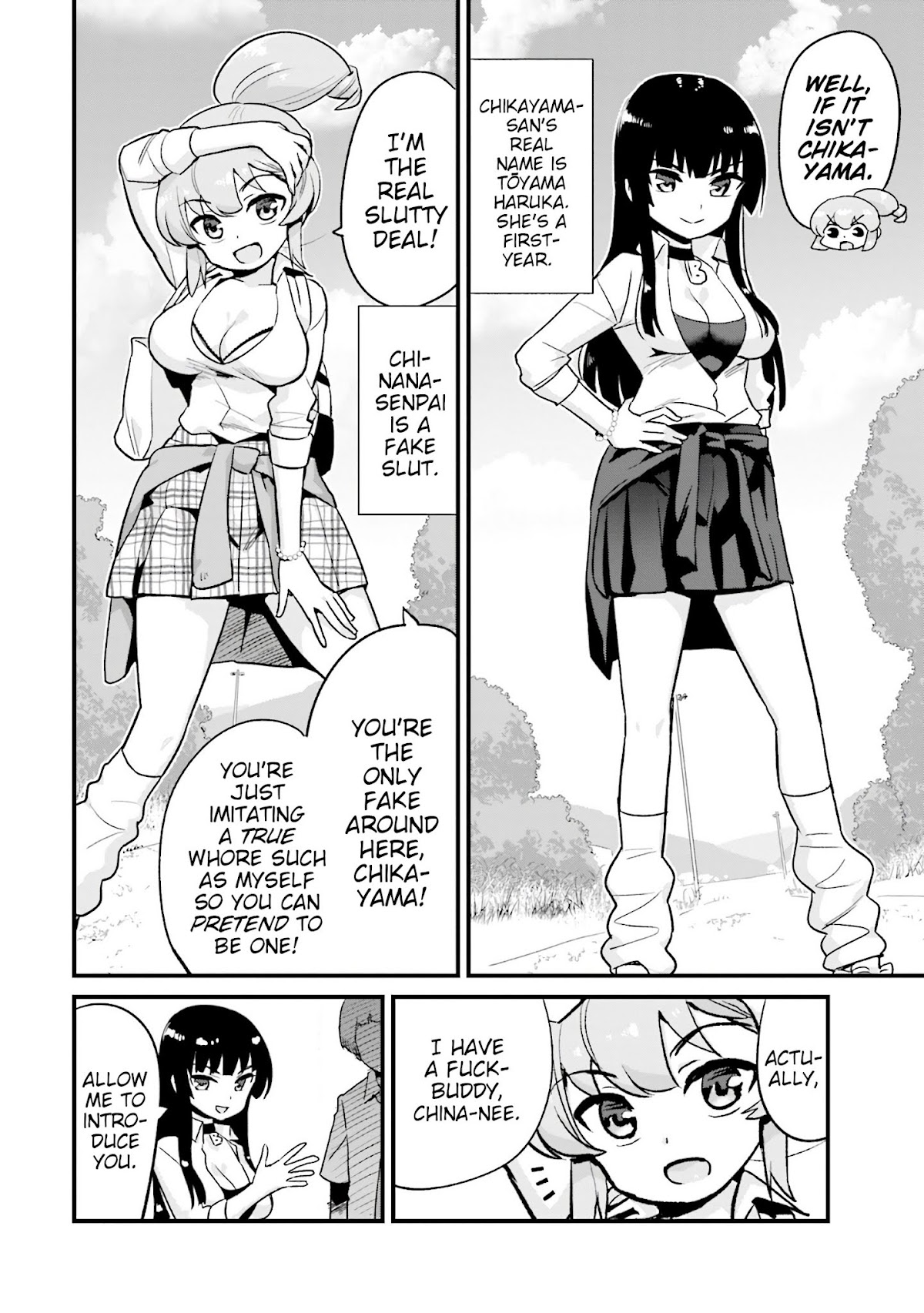 Uso-Bitch Senpai Chapter 11 page 6 - Chapter 11