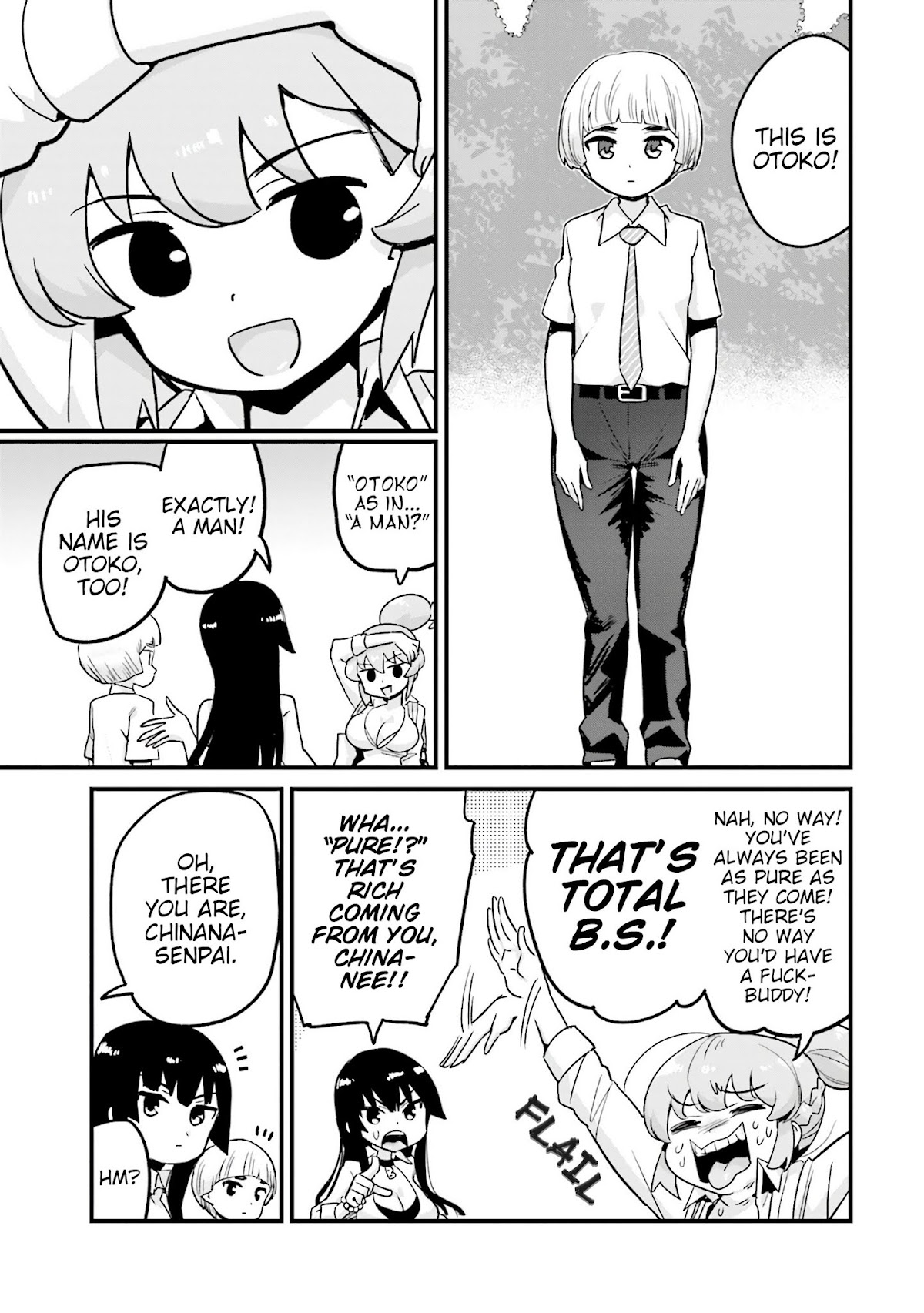 Uso-Bitch Senpai Chapter 11 page 7 - Chapter 11