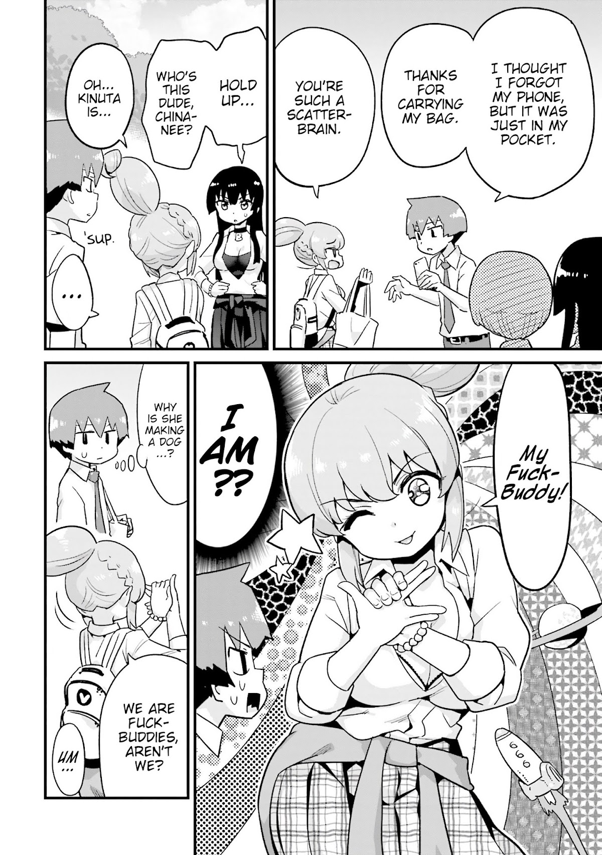 Uso-Bitch Senpai Chapter 11 page 8 - Chapter 11