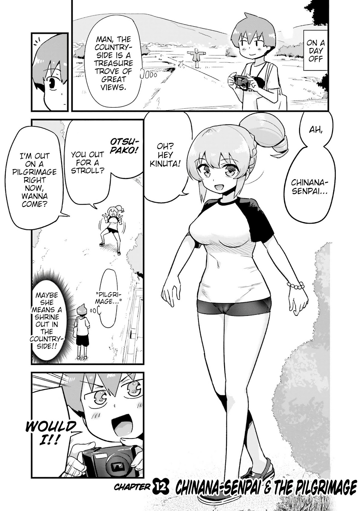 Uso-Bitch Senpai Chapter 12 page 1 - Chapter 12