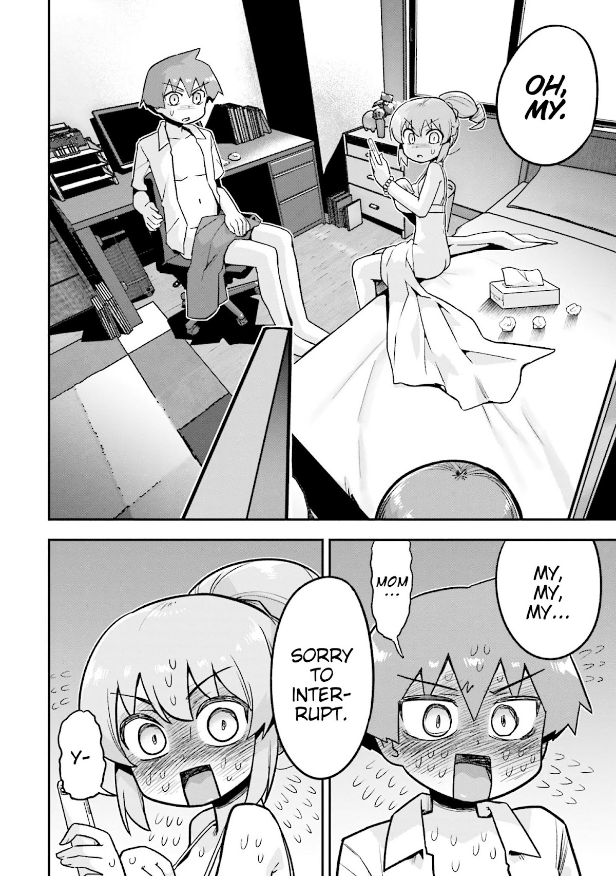 Uso-Bitch Senpai Chapter 14 page 10 - Chapter 14