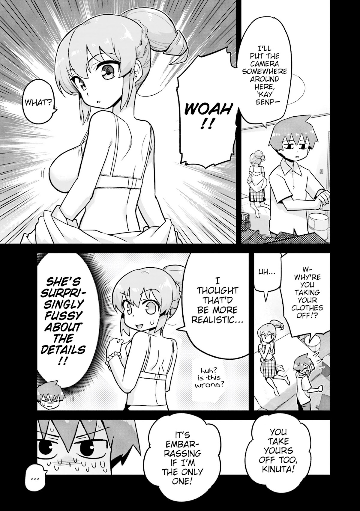 Uso-Bitch Senpai Chapter 14 page 3 - Chapter 14