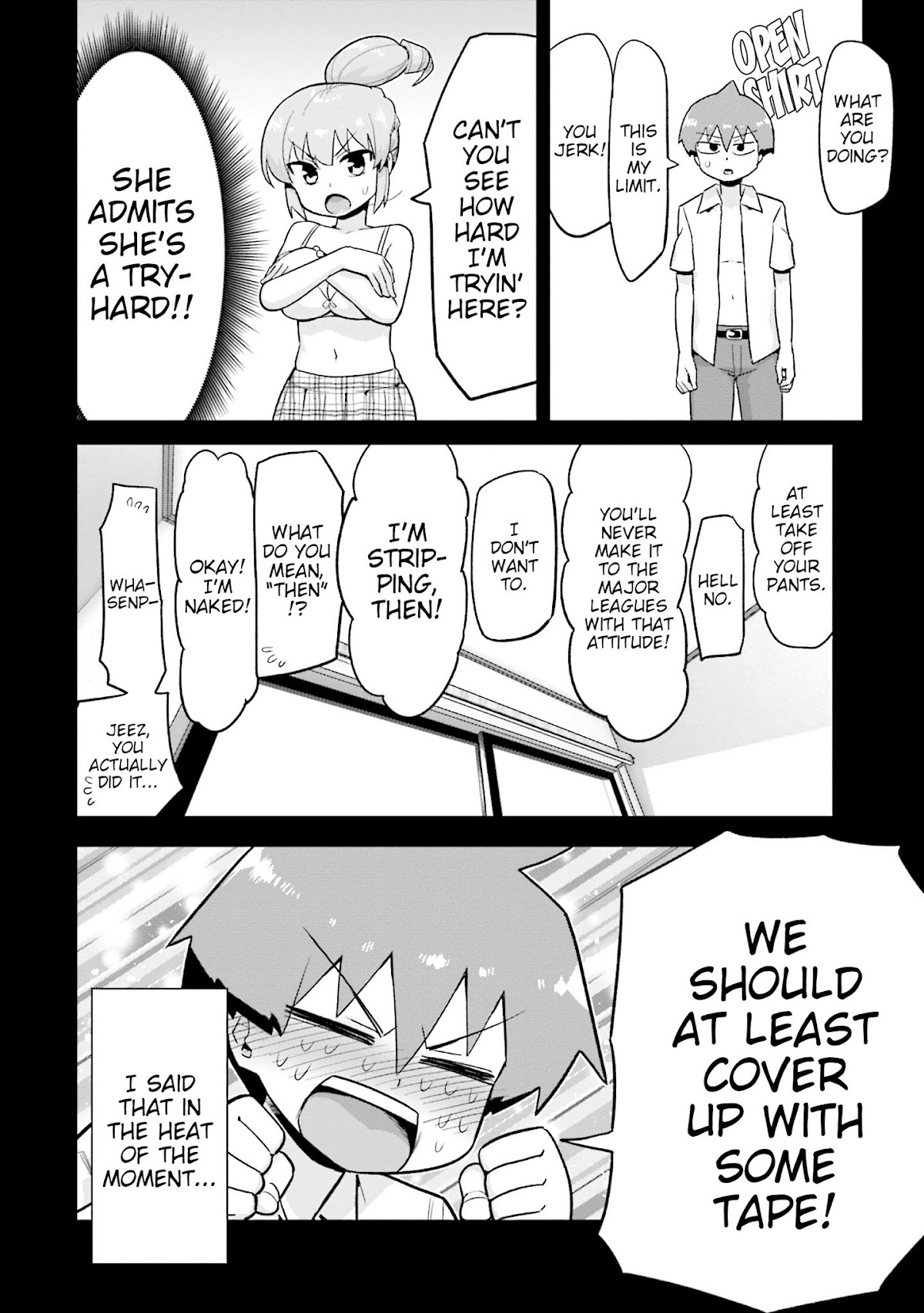 Uso-Bitch Senpai Chapter 14 page 4 - Chapter 14