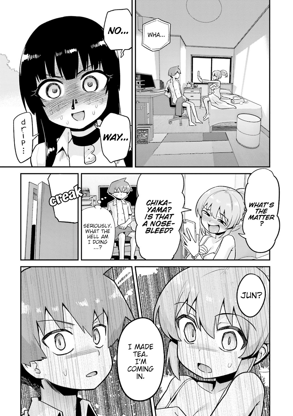 Uso-Bitch Senpai Chapter 14 page 9 - Chapter 14