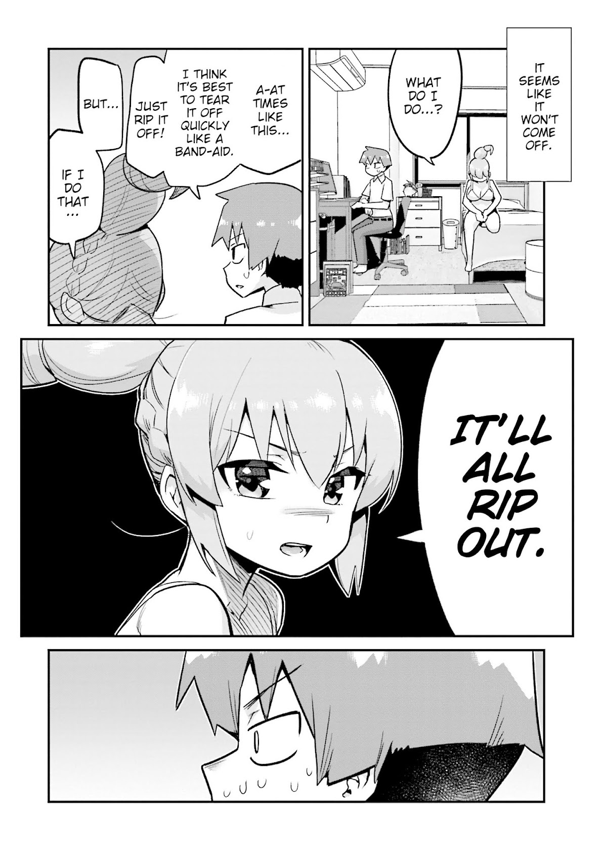 Uso-Bitch Senpai Chapter 15 page 2 - Chapter 15: Senpai & Modesty Tape (Part 2)
