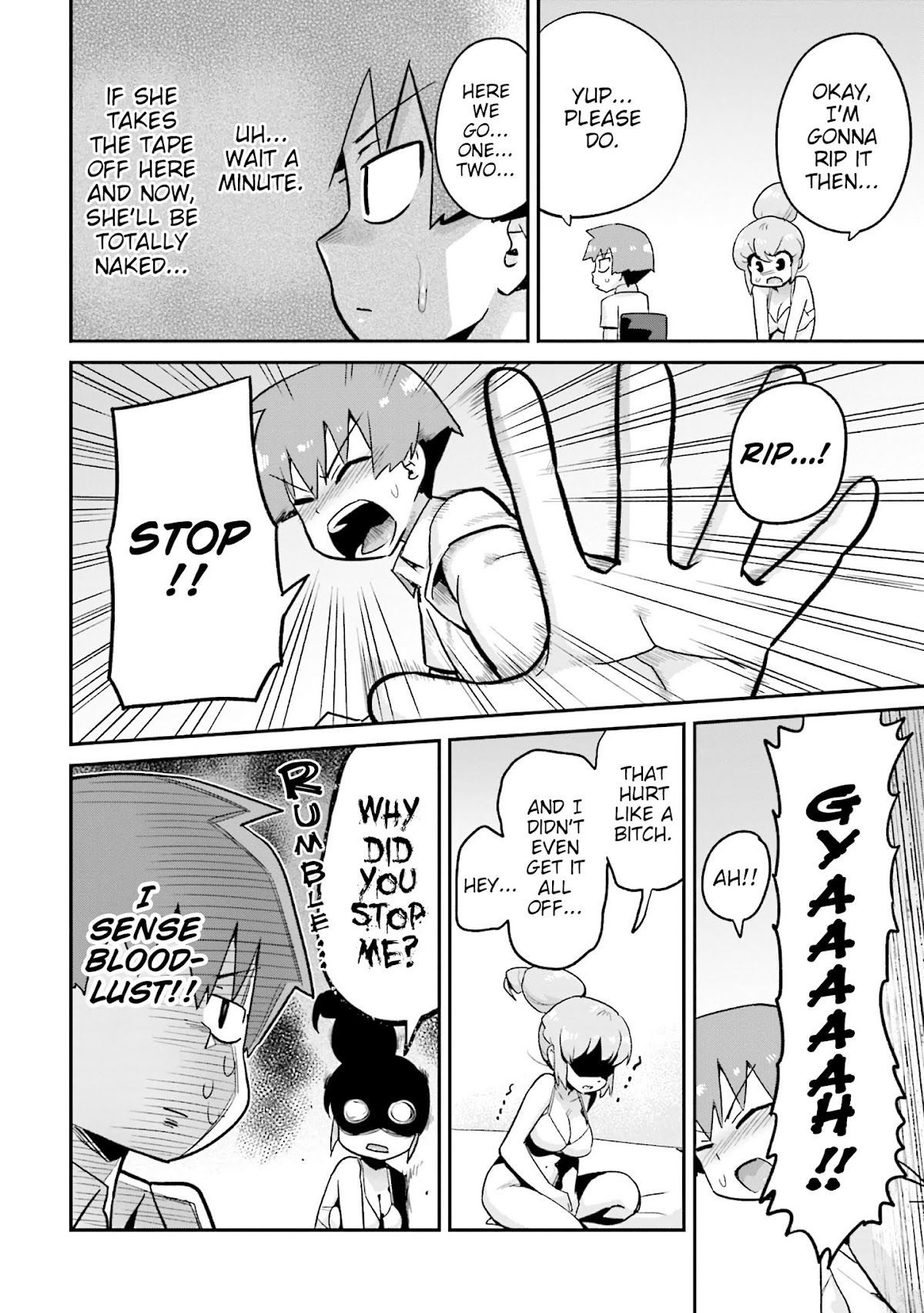 Uso-Bitch Senpai Chapter 15 page 6 - Chapter 15: Senpai & Modesty Tape (Part 2)