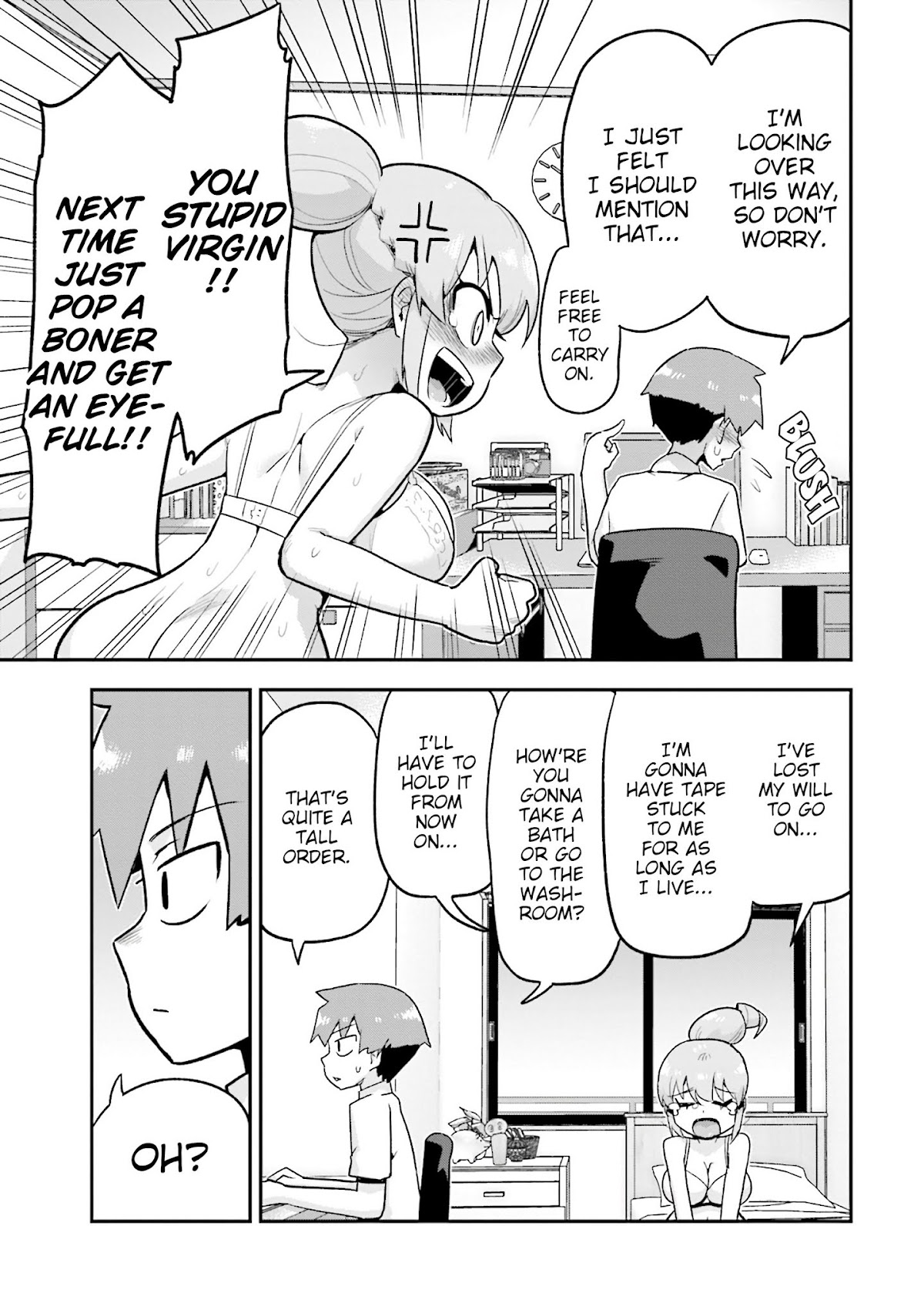 Uso-Bitch Senpai Chapter 15 page 7 - Chapter 15: Senpai & Modesty Tape (Part 2)