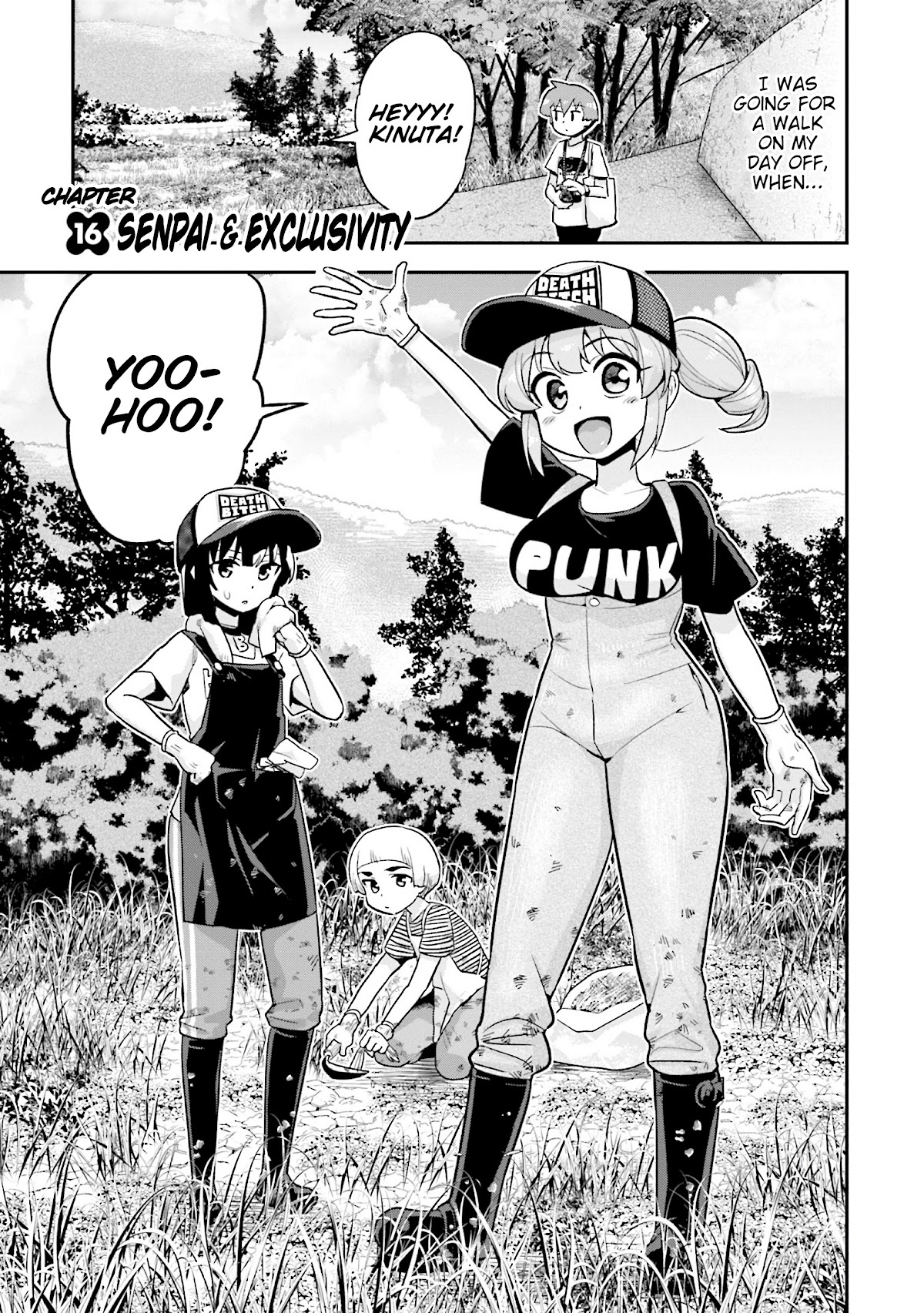 Uso-Bitch Senpai Chapter 16 page 1 - Chapter 16
