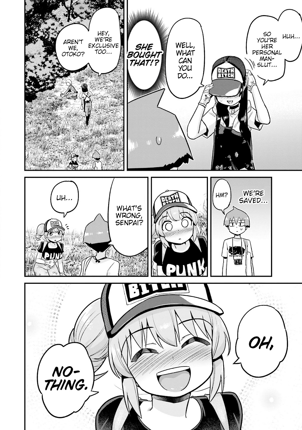 Uso-Bitch Senpai Chapter 16 page 12 - Chapter 16