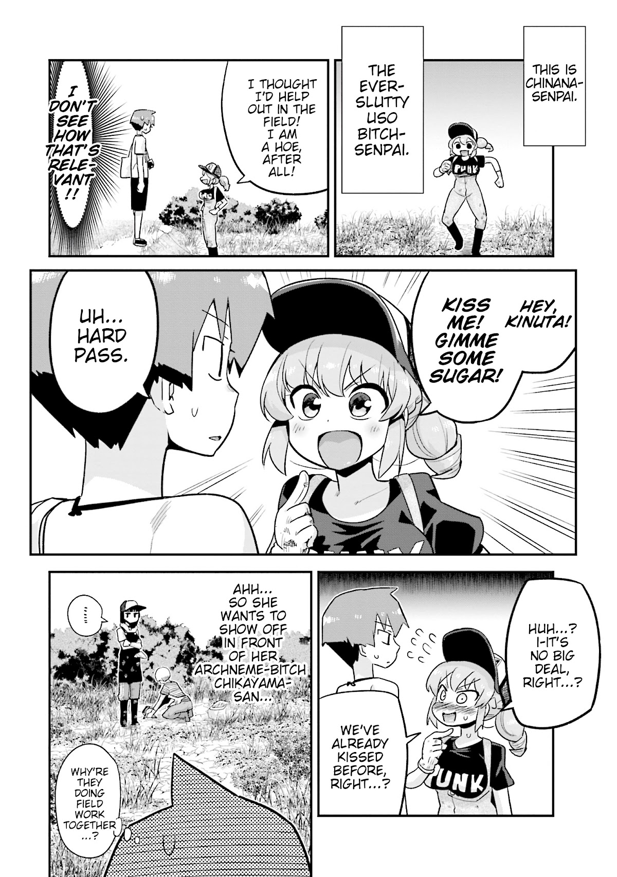 Uso-Bitch Senpai Chapter 16 page 2 - Chapter 16