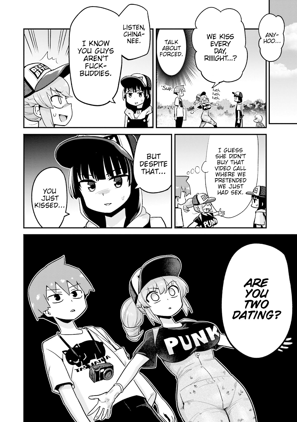 Uso-Bitch Senpai Chapter 16 page 4 - Chapter 16