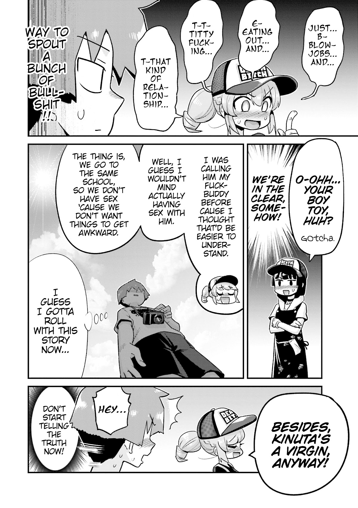 Uso-Bitch Senpai Chapter 16 page 6 - Chapter 16