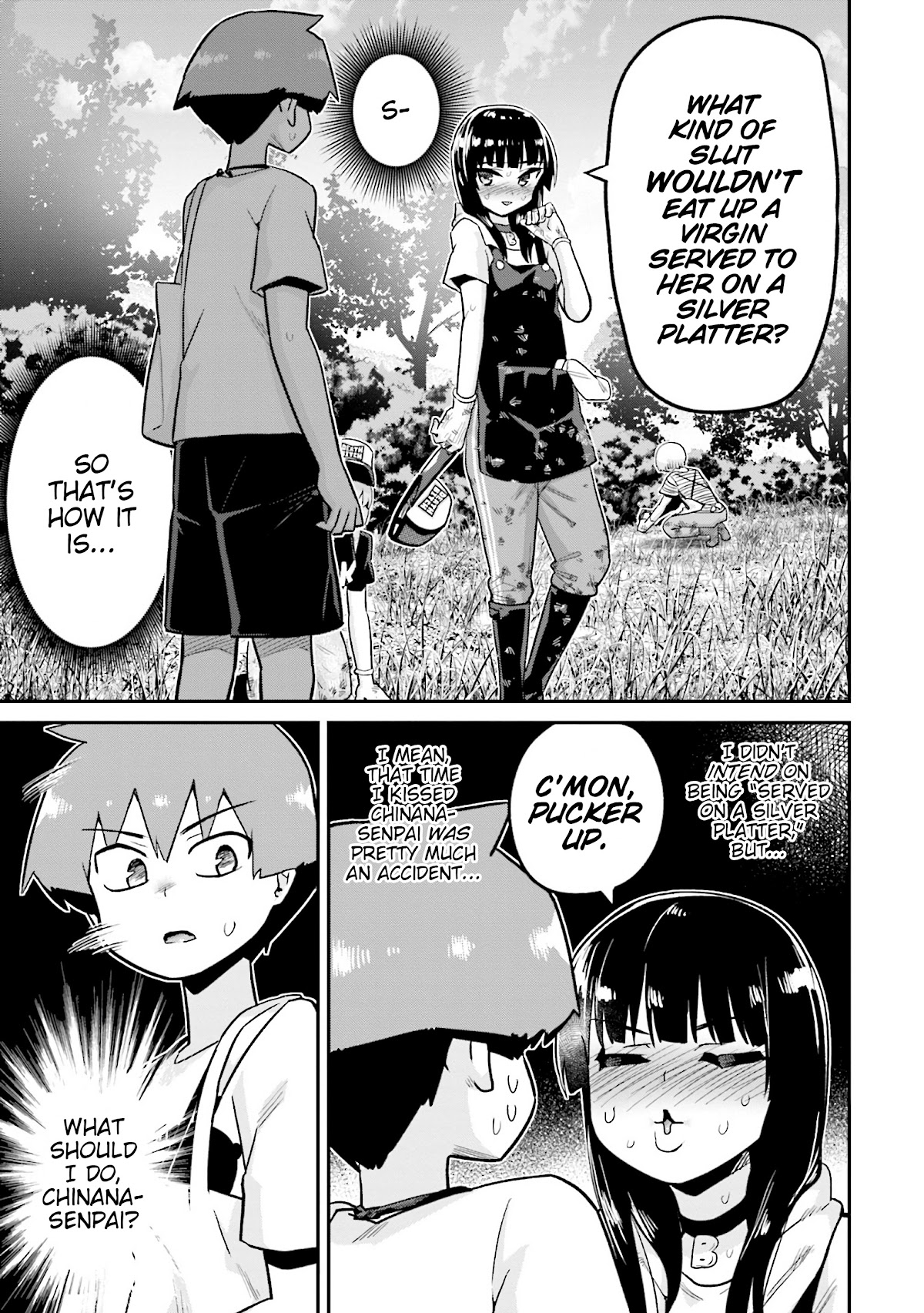 Uso-Bitch Senpai Chapter 16 page 9 - Chapter 16