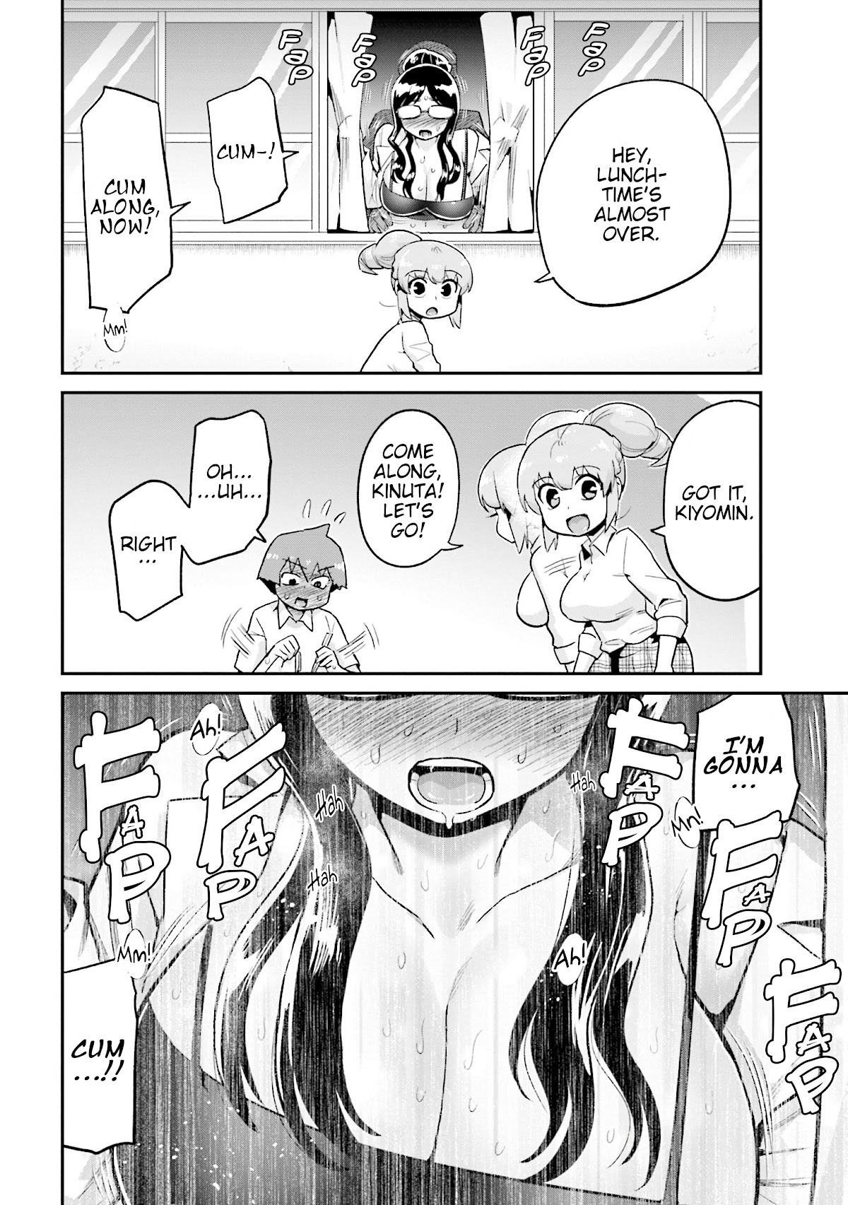 Uso-Bitch Senpai Chapter 17 page 10 - Chapter 17: Senpai & the Real Bitch