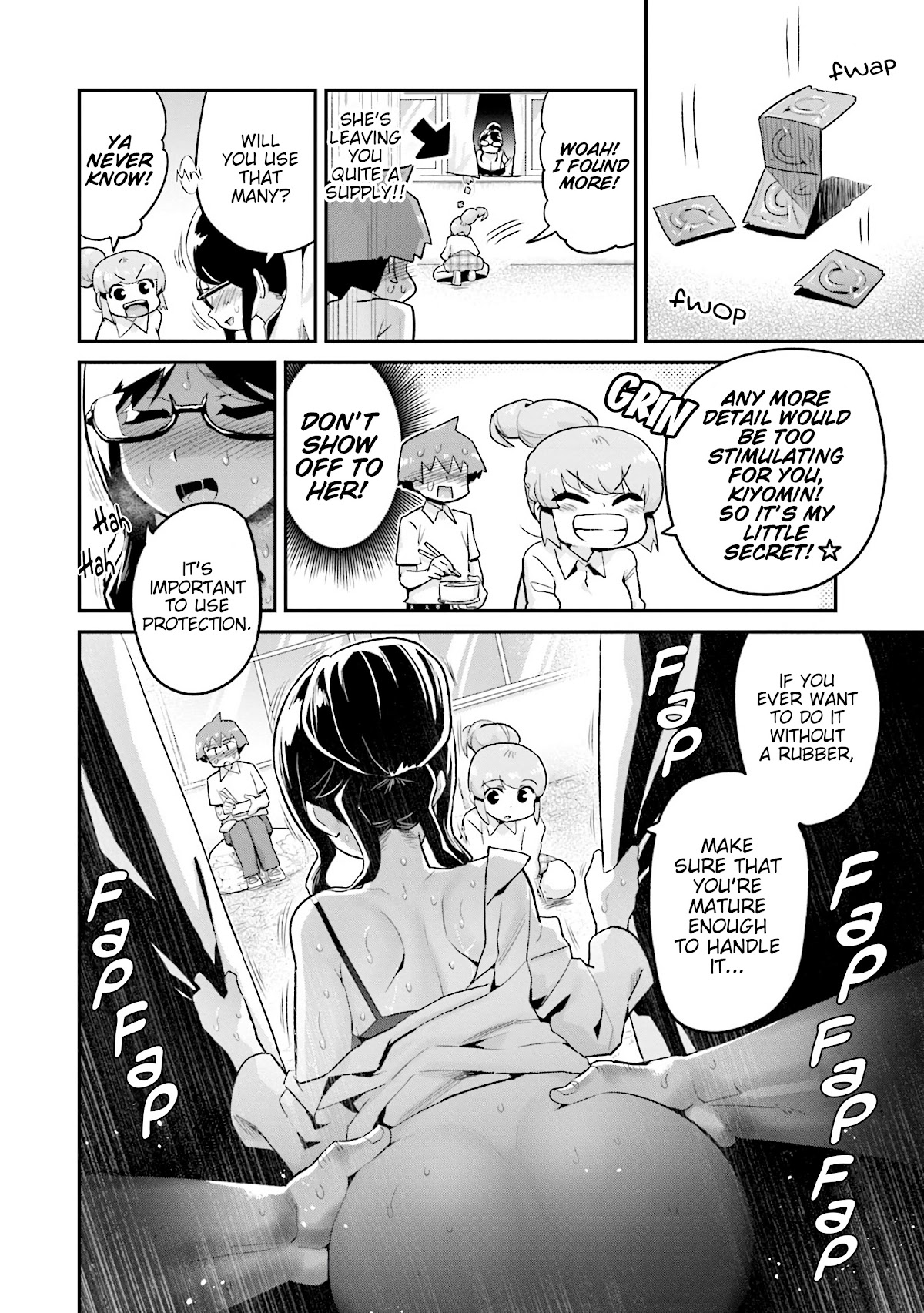 Uso-Bitch Senpai Chapter 17 page 8 - Chapter 17: Senpai & the Real Bitch