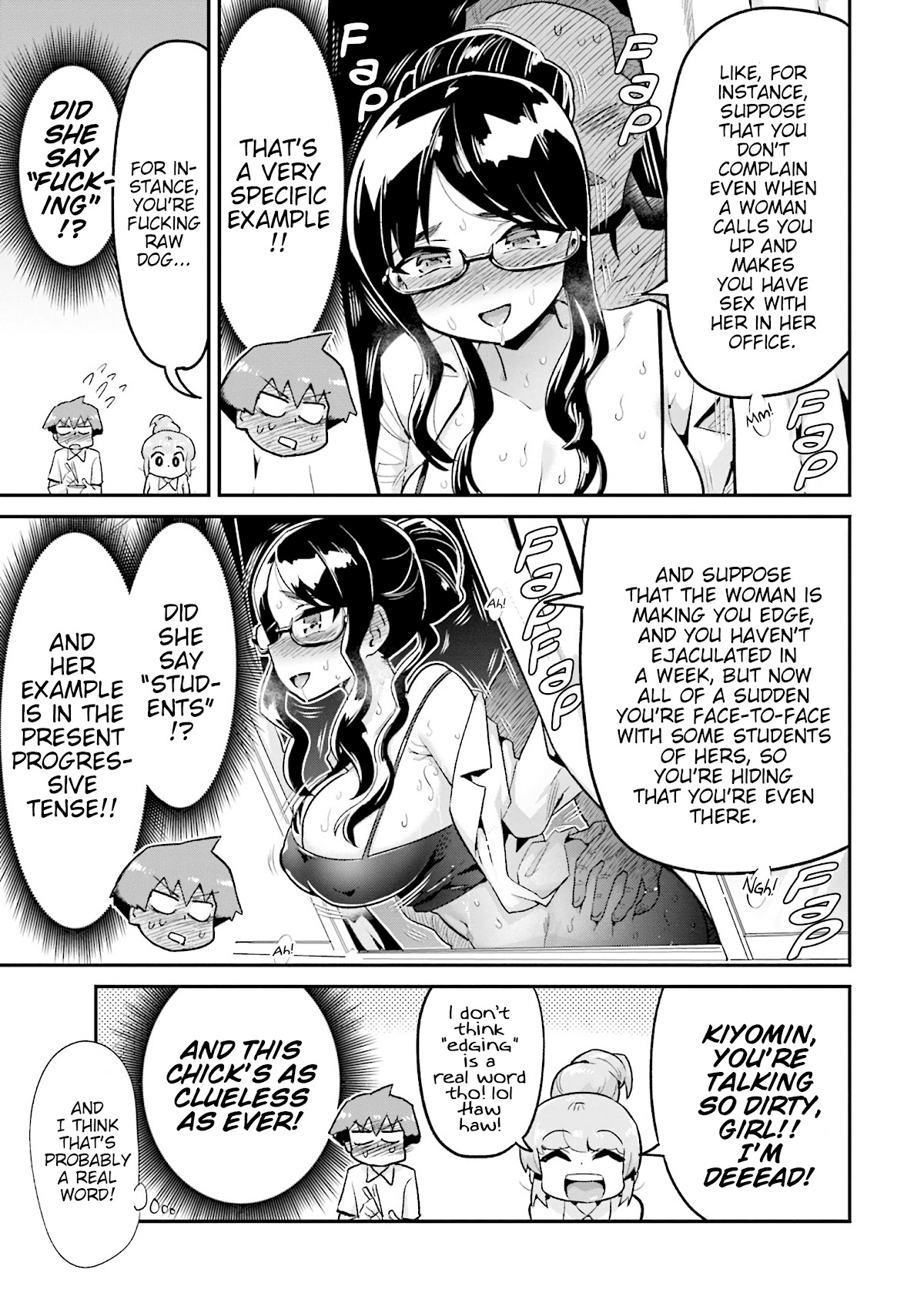 Uso-Bitch Senpai Chapter 17 page 9 - Chapter 17: Senpai & the Real Bitch