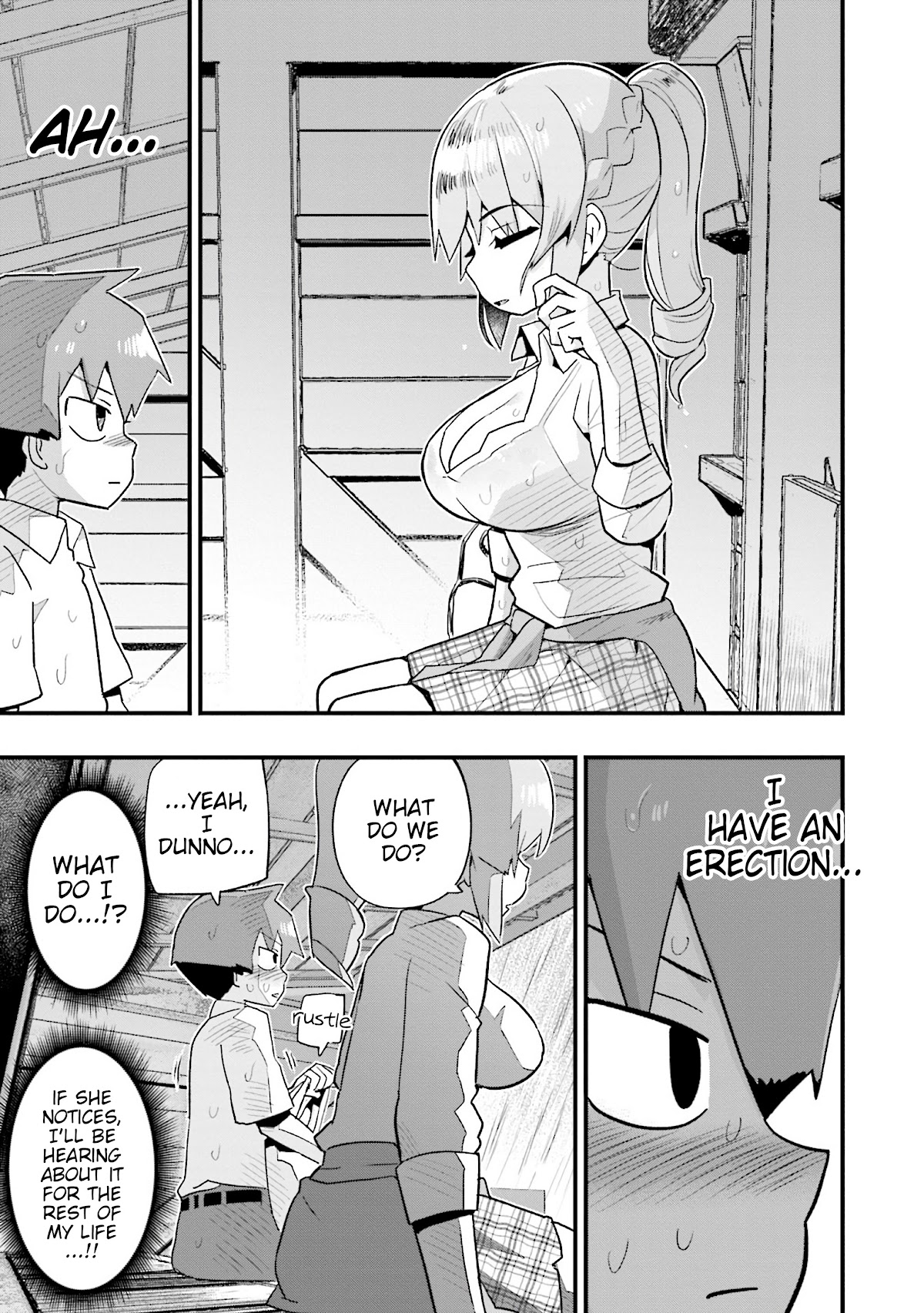 Uso-Bitch Senpai Chapter 18 page 5 - Chapter 18: Senpai, Rain, & the Bus Stop