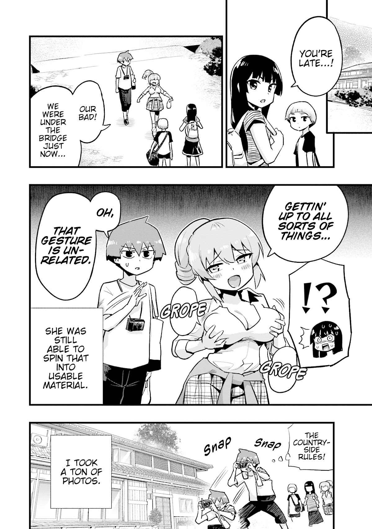 Uso-Bitch Senpai Chapter 19 page 12 - Chapter 19: Senpai & the Breath of Nature
