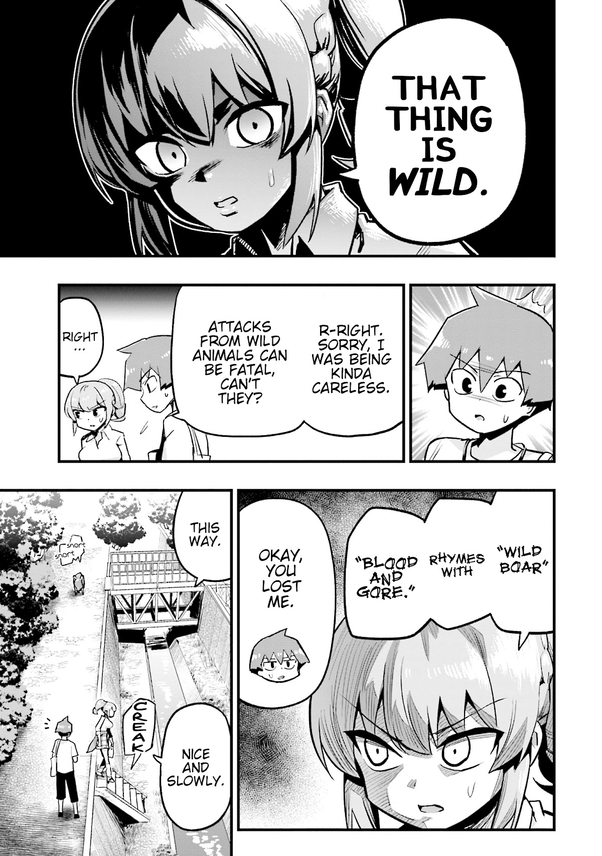 Uso-Bitch Senpai Chapter 19 page 3 - Chapter 19: Senpai & the Breath of Nature