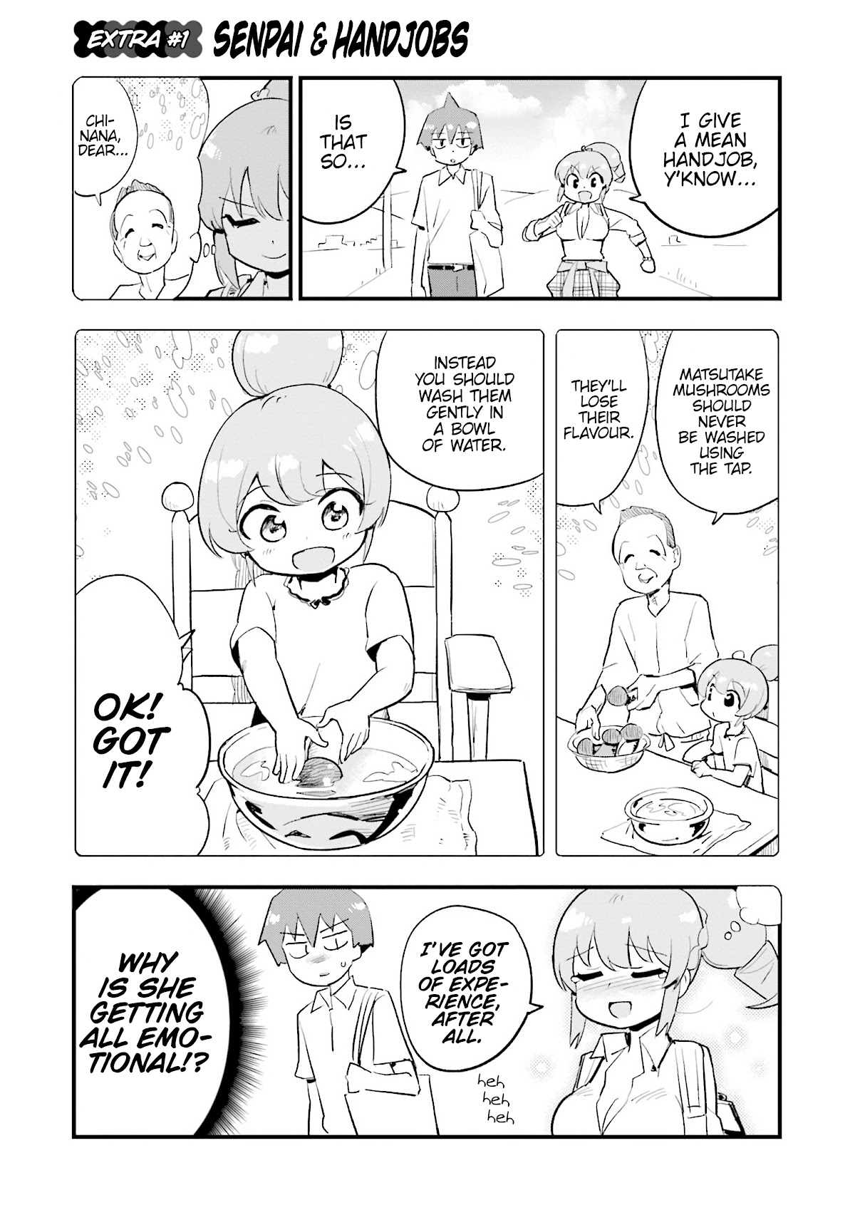 Uso-Bitch Senpai Chapter 20.5 page 1 - Chapter 20.5: Volume 2 Extras