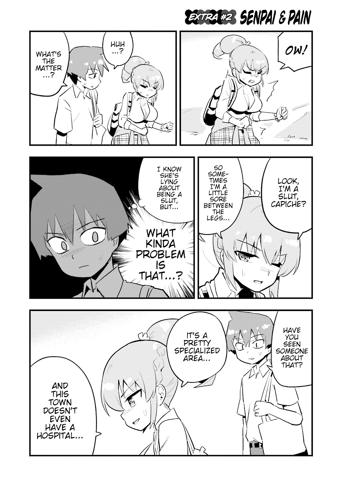 Uso-Bitch Senpai Chapter 20.5 page 2 - Chapter 20.5: Volume 2 Extras
