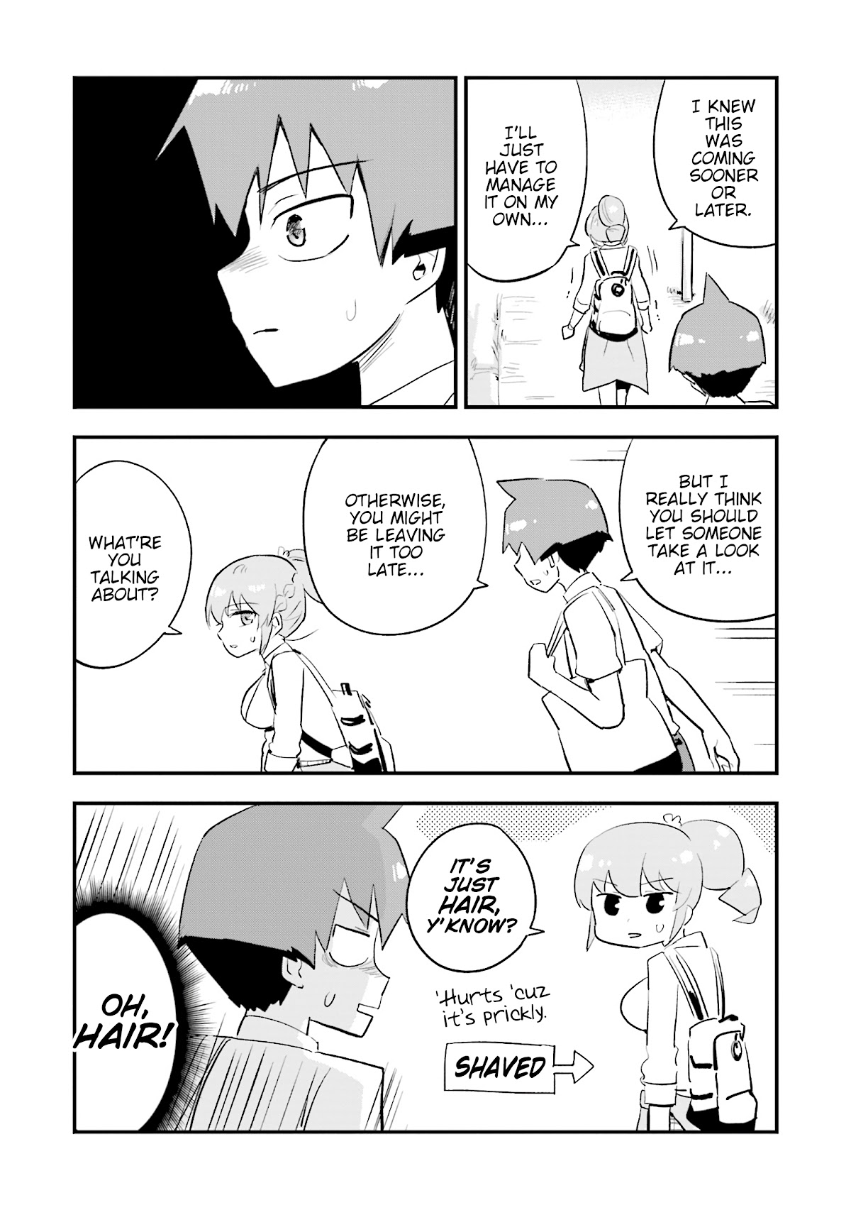Uso-Bitch Senpai Chapter 20.5 page 3 - Chapter 20.5: Volume 2 Extras