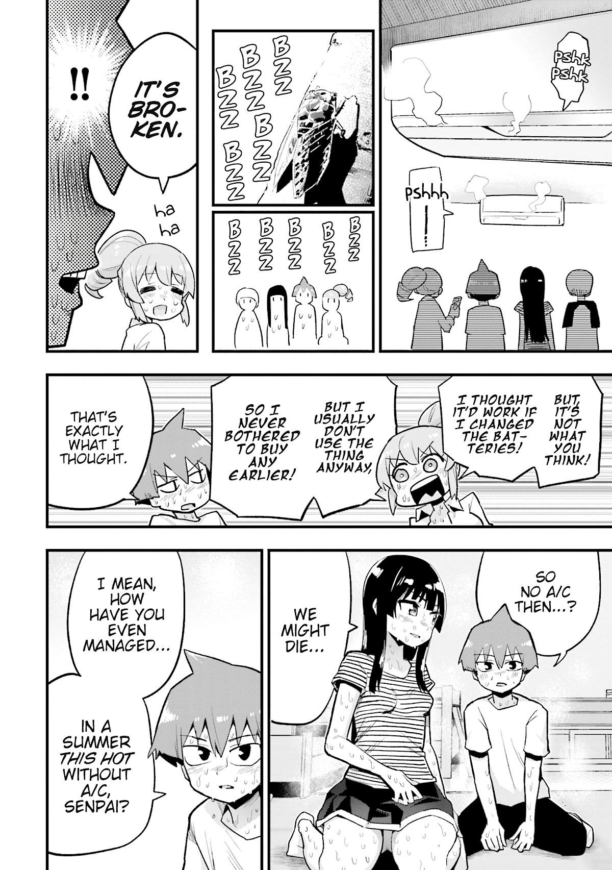 Uso-Bitch Senpai Chapter 20 page 4 - Chapter 20: Senpai & the Sleepover