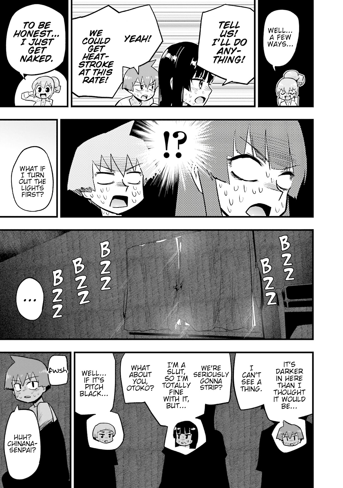 Uso-Bitch Senpai Chapter 20 page 5 - Chapter 20: Senpai & the Sleepover