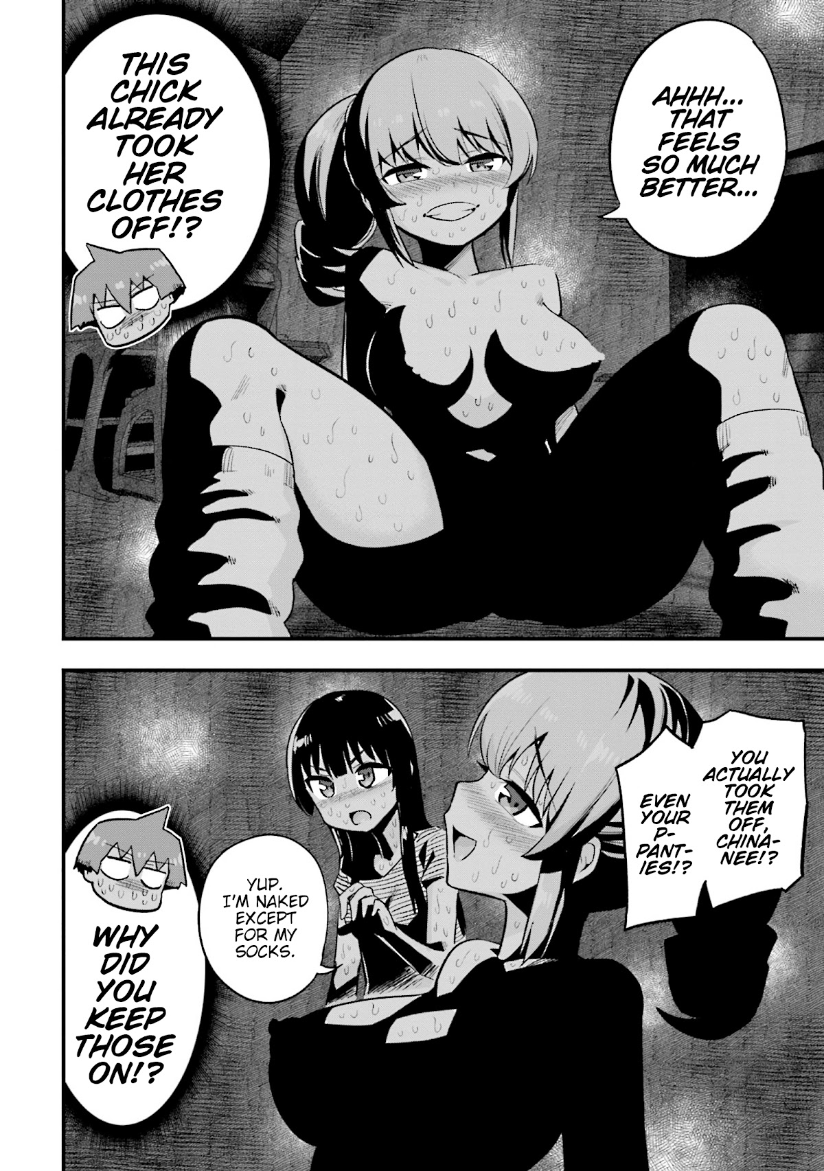 Uso-Bitch Senpai Chapter 20 page 6 - Chapter 20: Senpai & the Sleepover