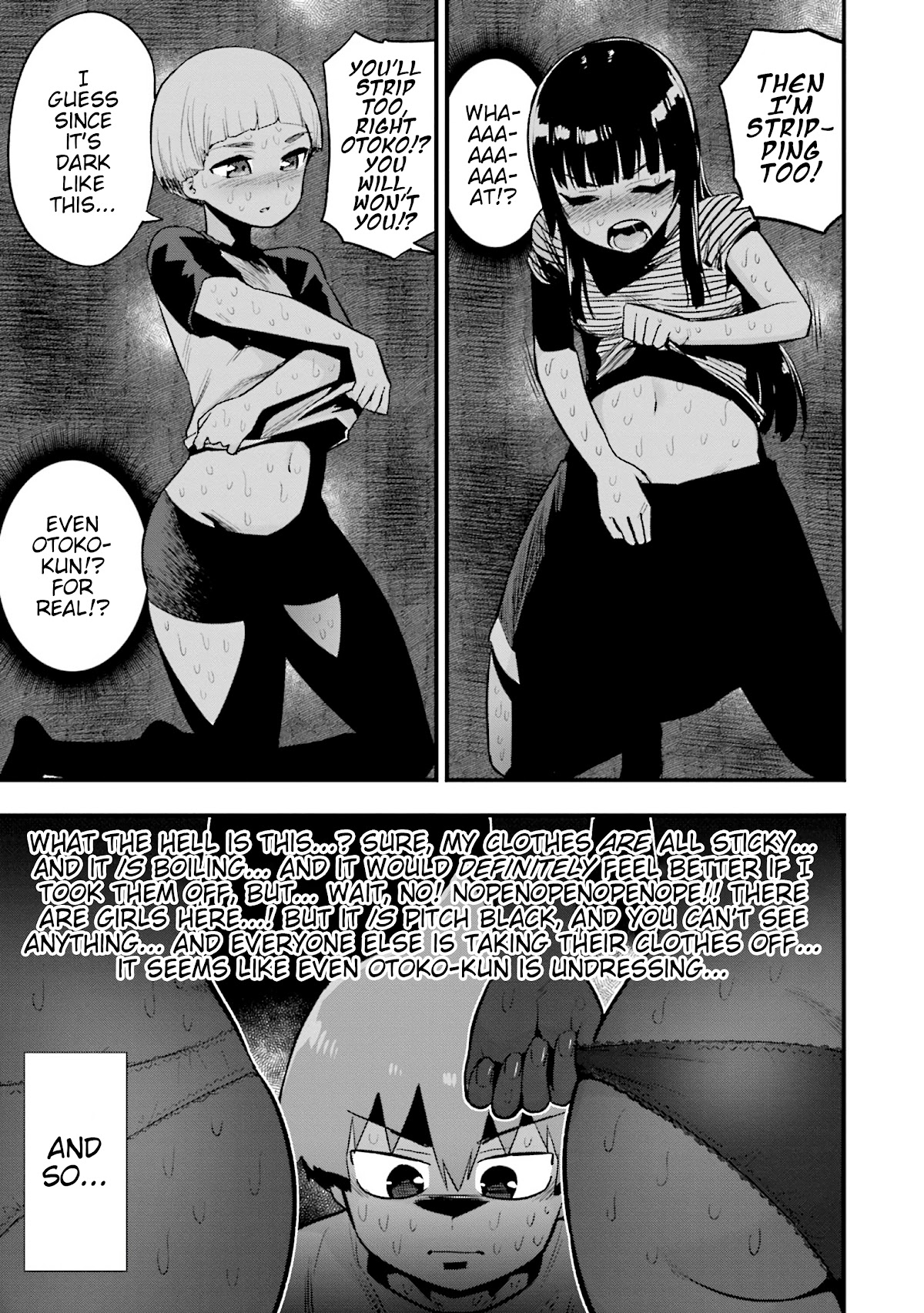 Uso-Bitch Senpai Chapter 20 page 7 - Chapter 20: Senpai & the Sleepover