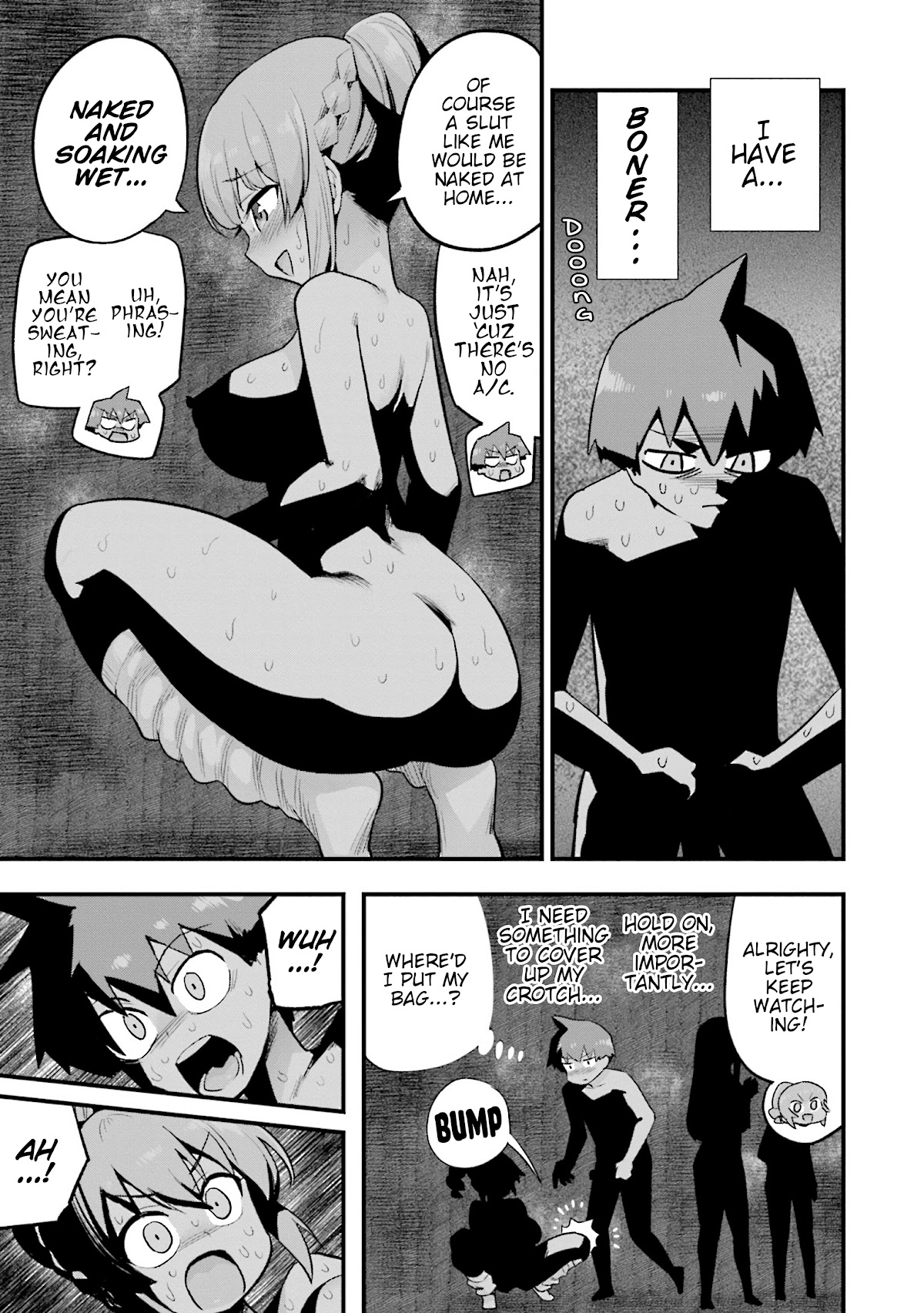 Uso-Bitch Senpai Chapter 20 page 9 - Chapter 20: Senpai & the Sleepover