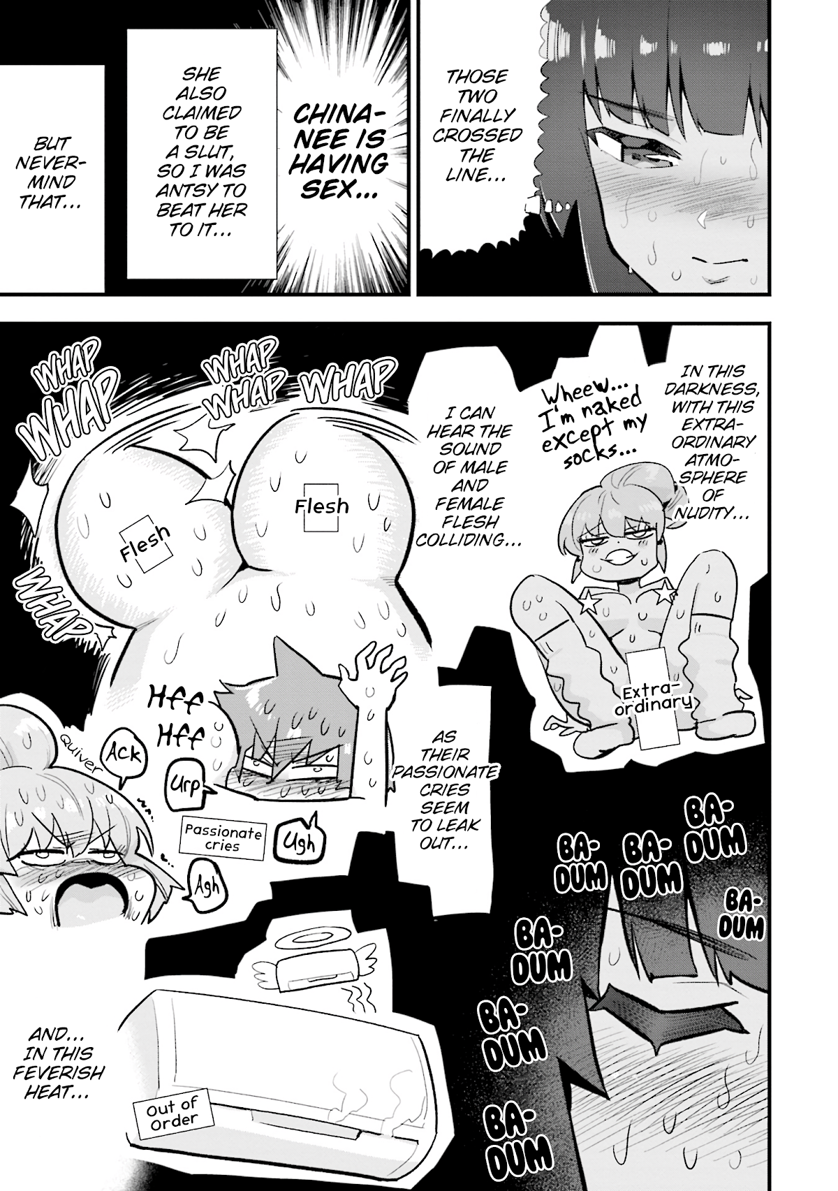 Uso-Bitch Senpai Chapter 21 page 10 - Chapter 21: Senpai & the Sleepover (Part 2)