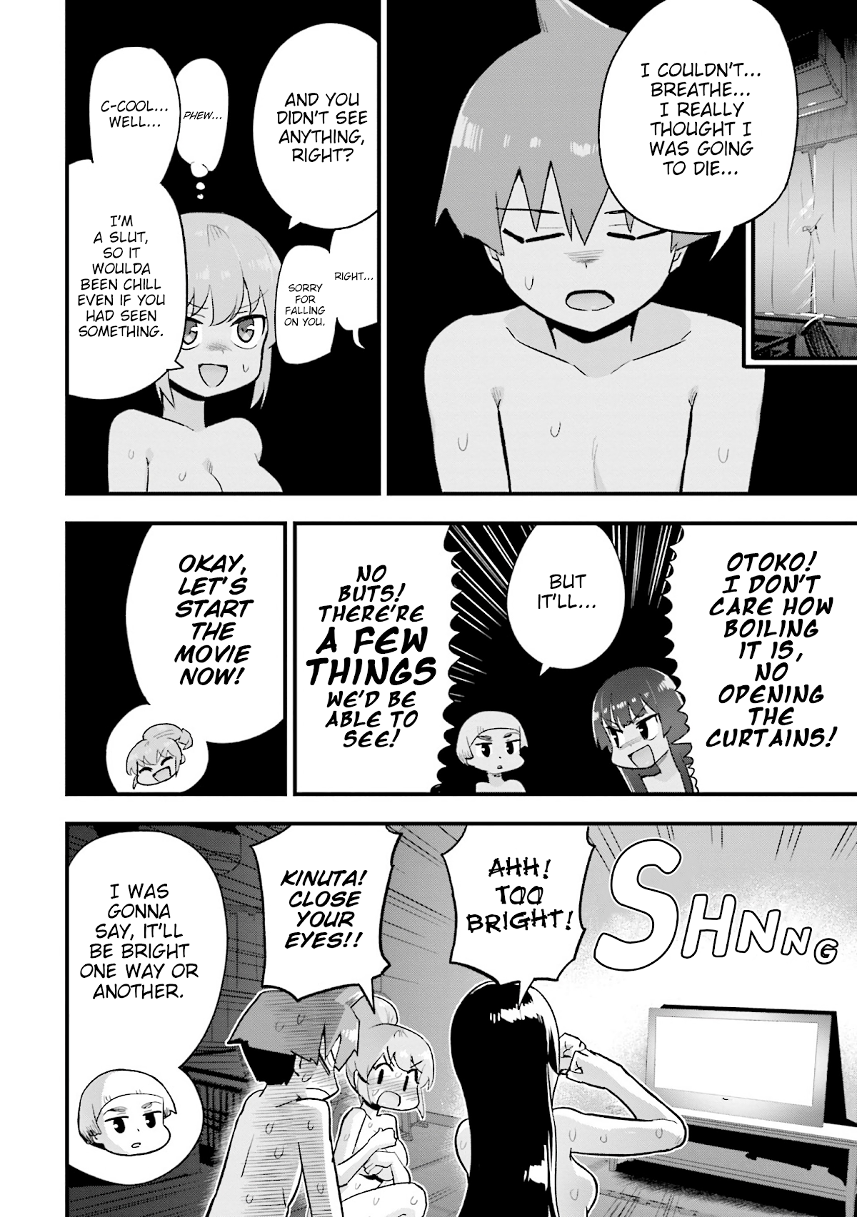 Uso-Bitch Senpai Chapter 21 page 15 - Chapter 21: Senpai & the Sleepover (Part 2)